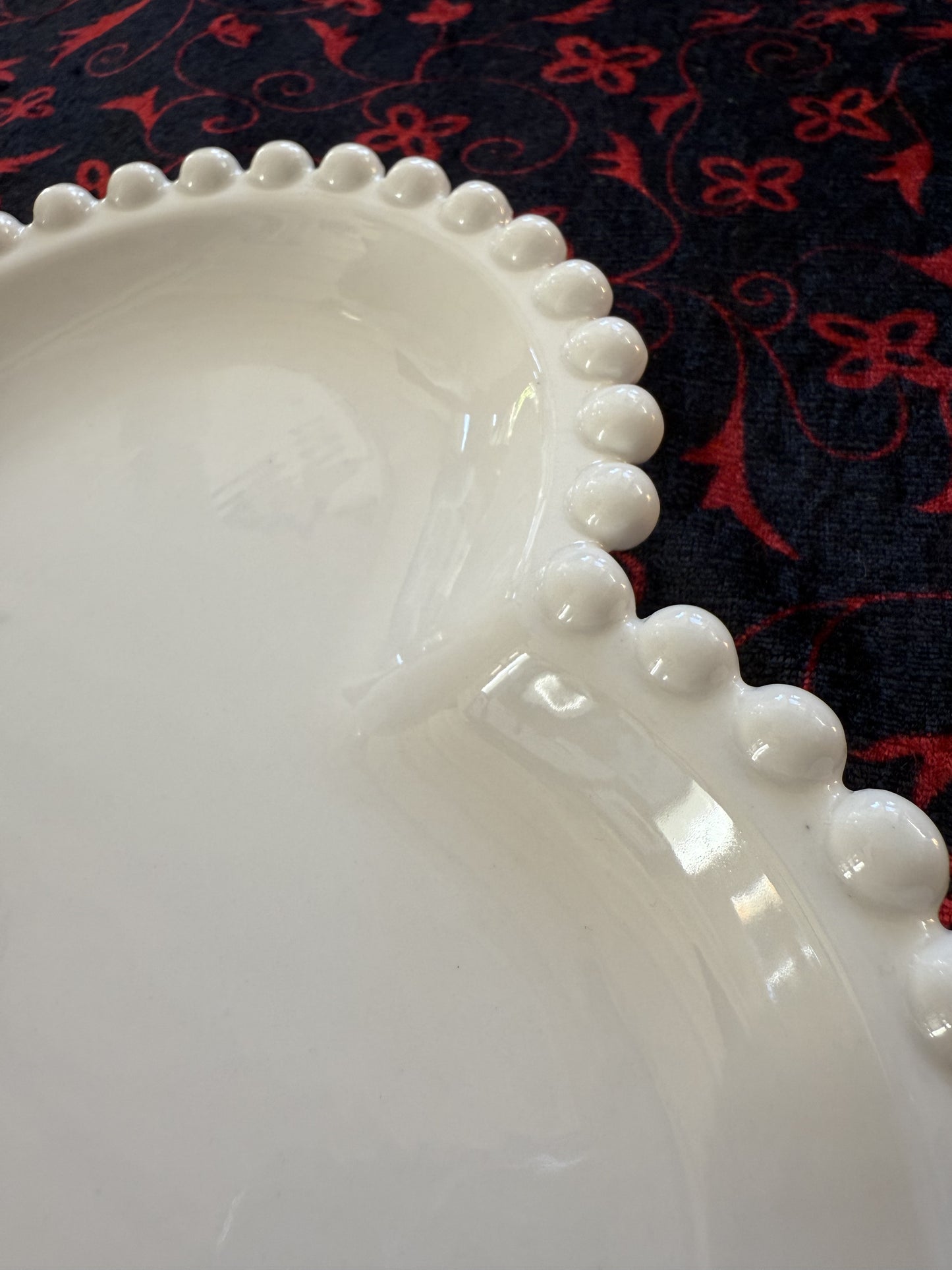 Assiette / vide poche coeur en céramique