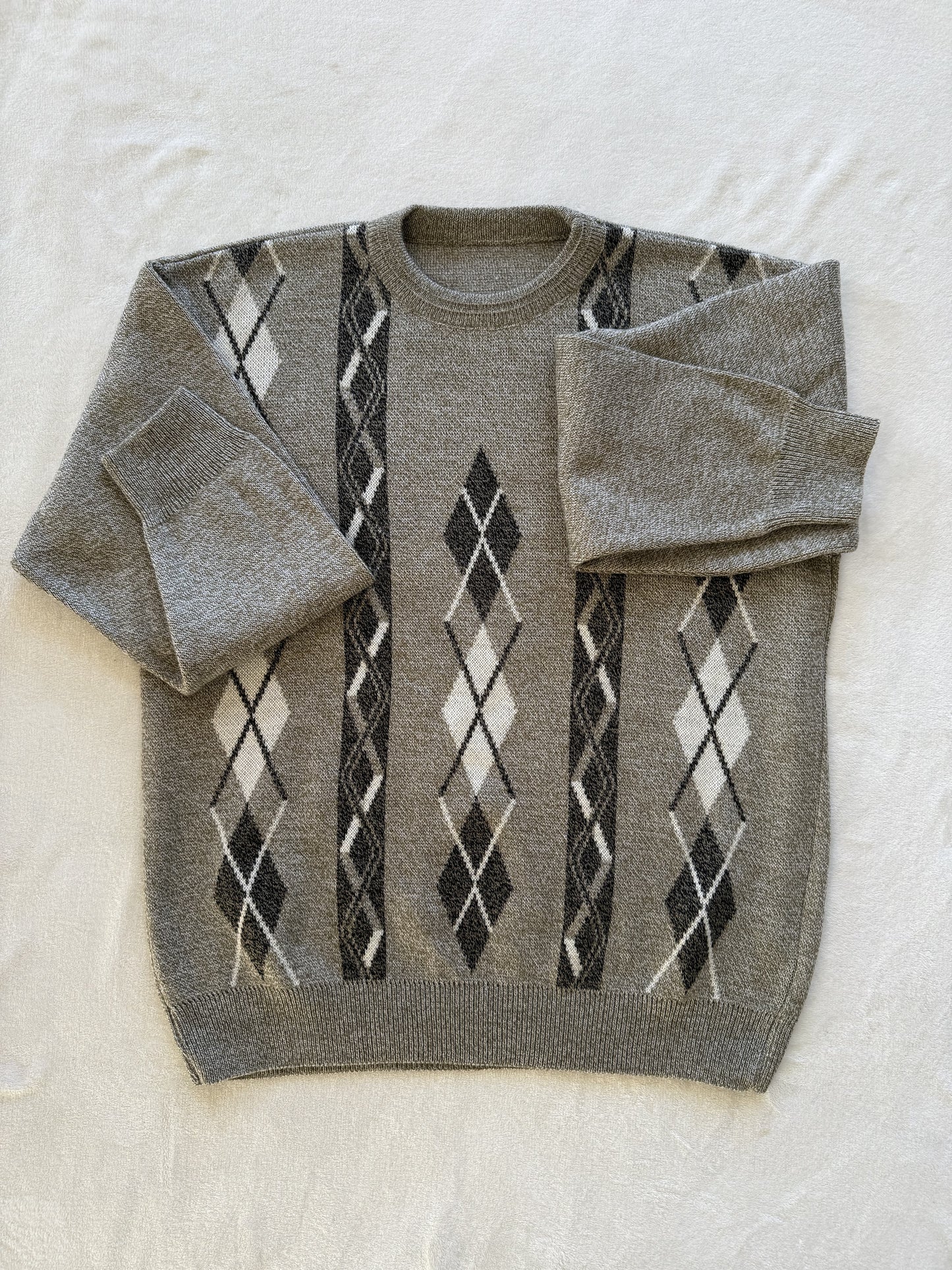 Pull d'hiver à motifs T.M-L