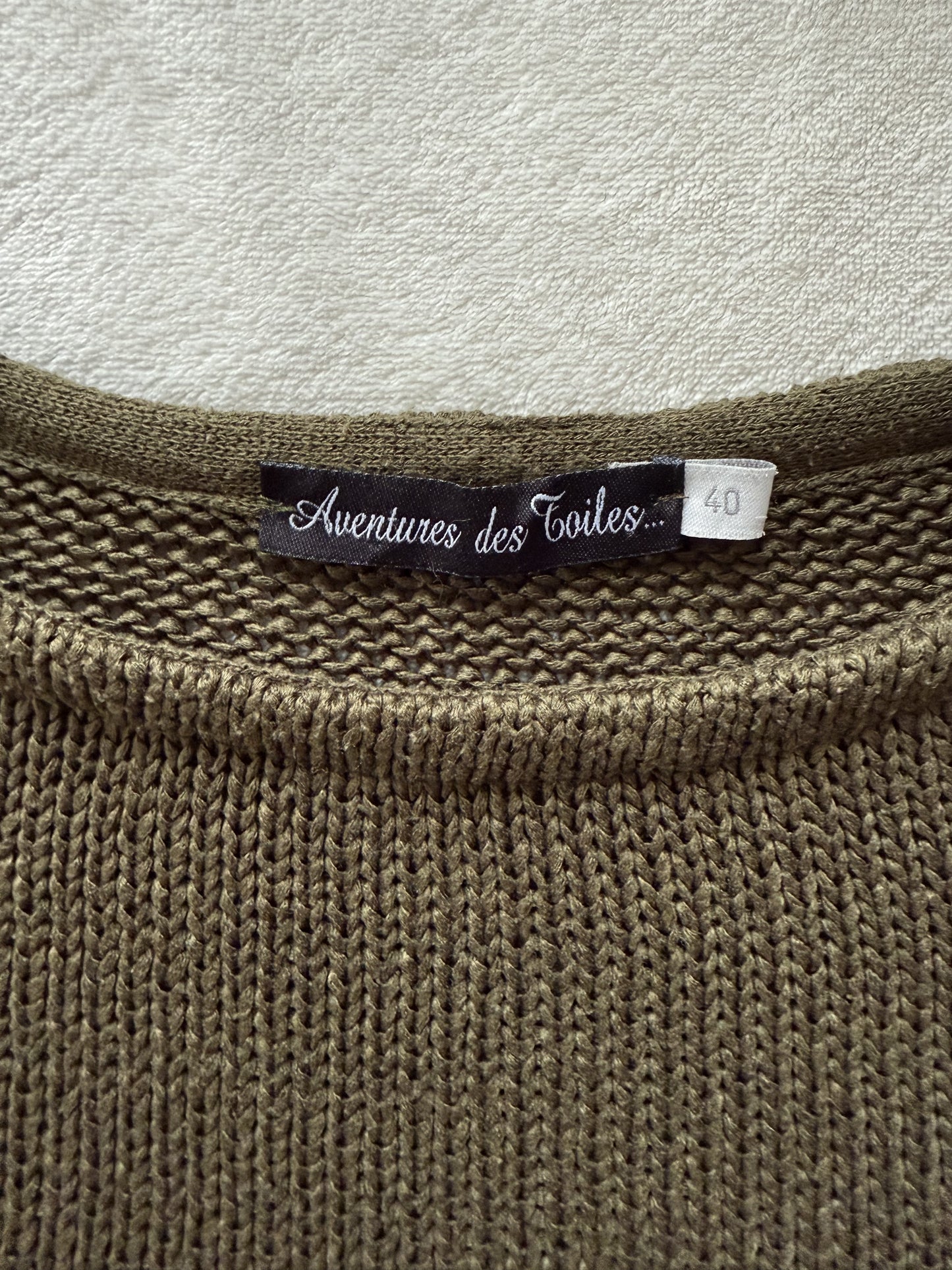 Pull court Aventures des Toiles T.40