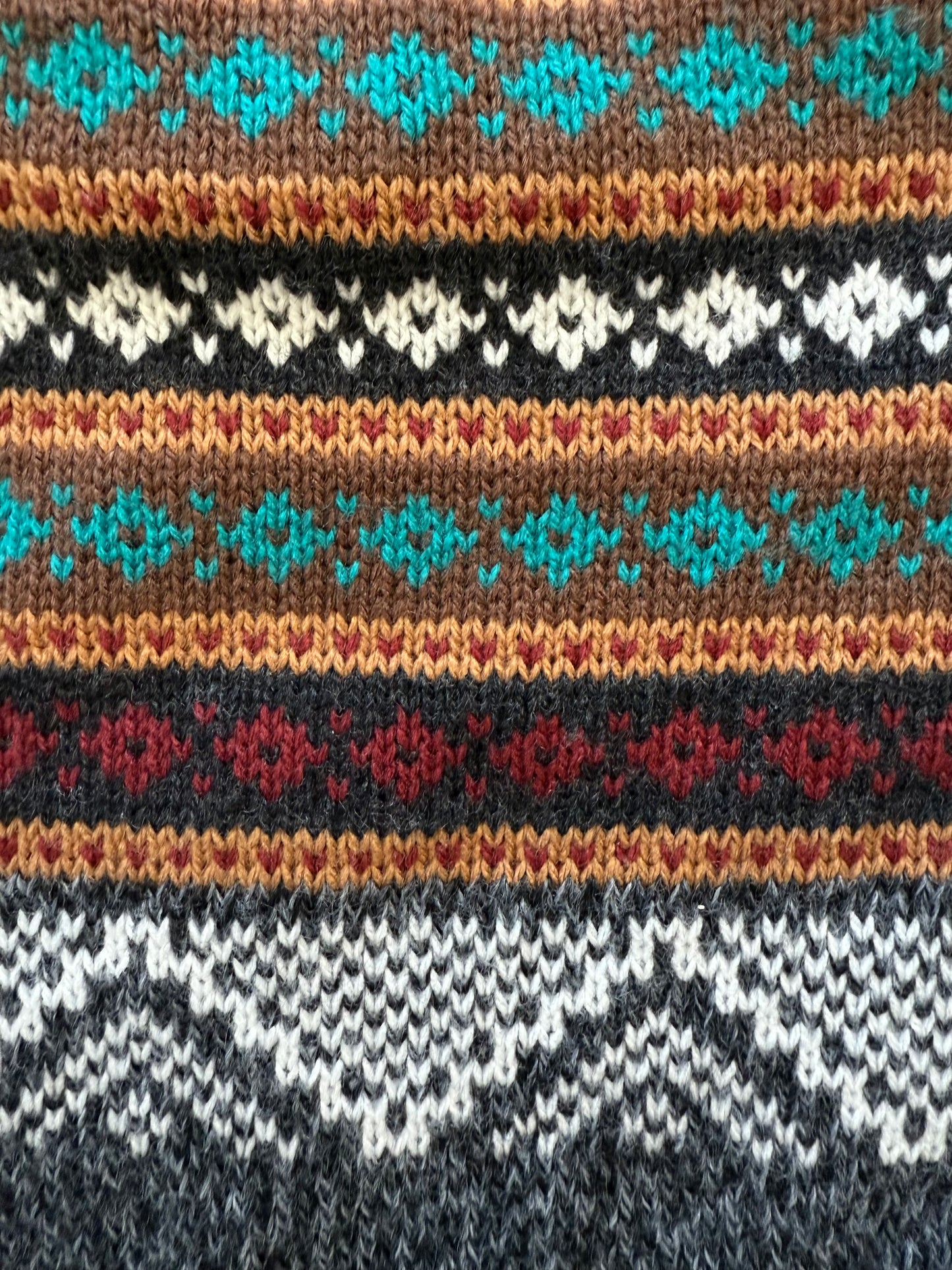 Pull d'hiver doux à motifs T.S-M