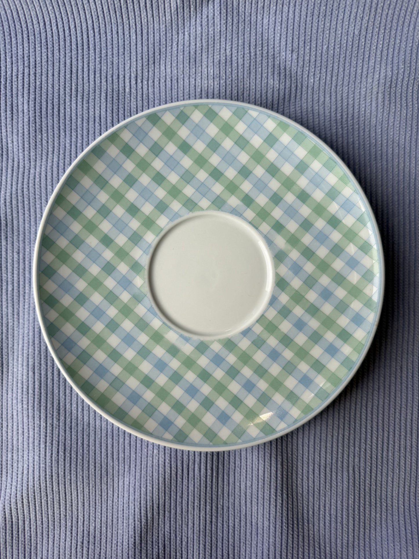 Deux petites assiettes à dessert Printemps