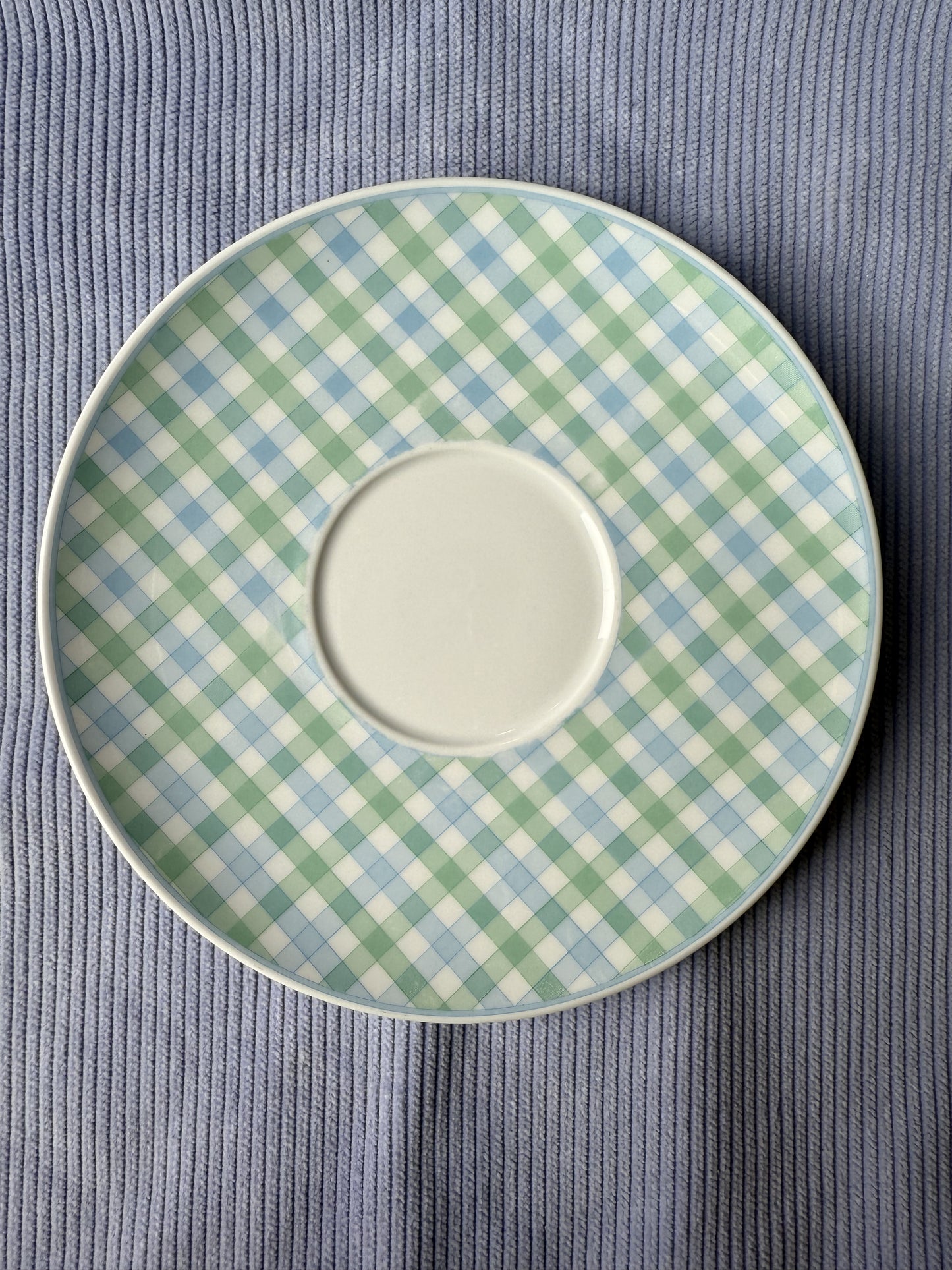 Deux petites assiettes à dessert Printemps