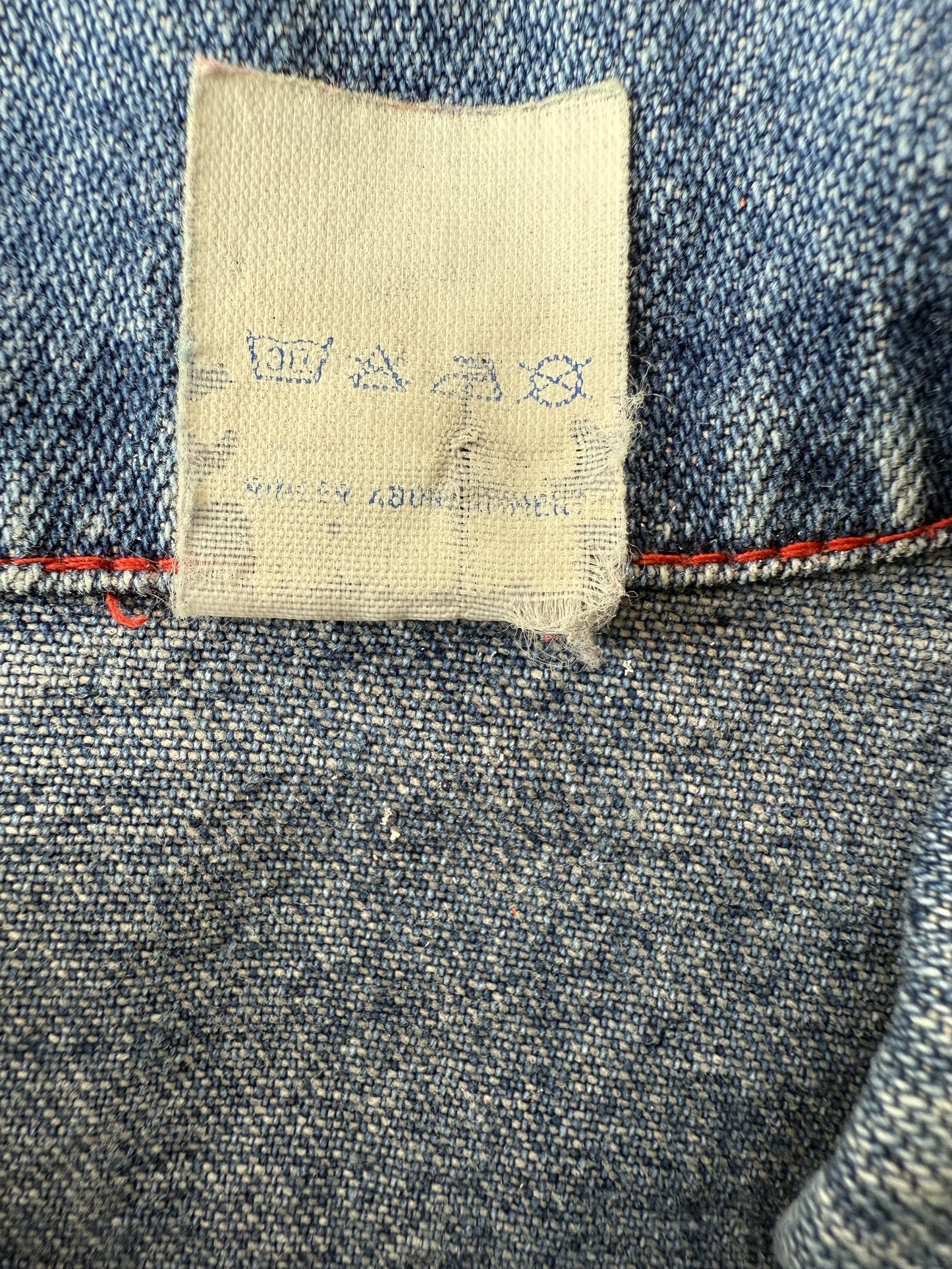 Veste en jeans Levi's Super Bubble brodée T.4ans