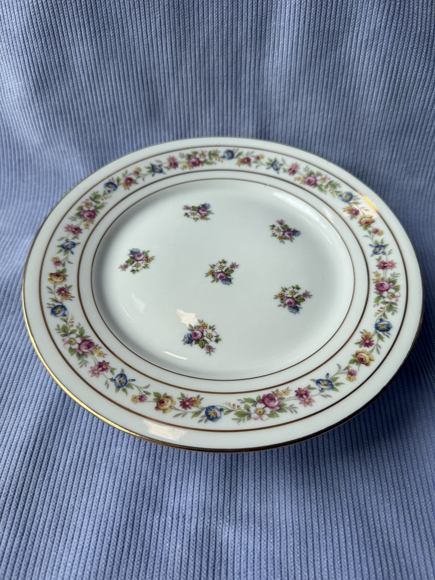 Plat à gâteaux Limoges Porcelaines Pallas France