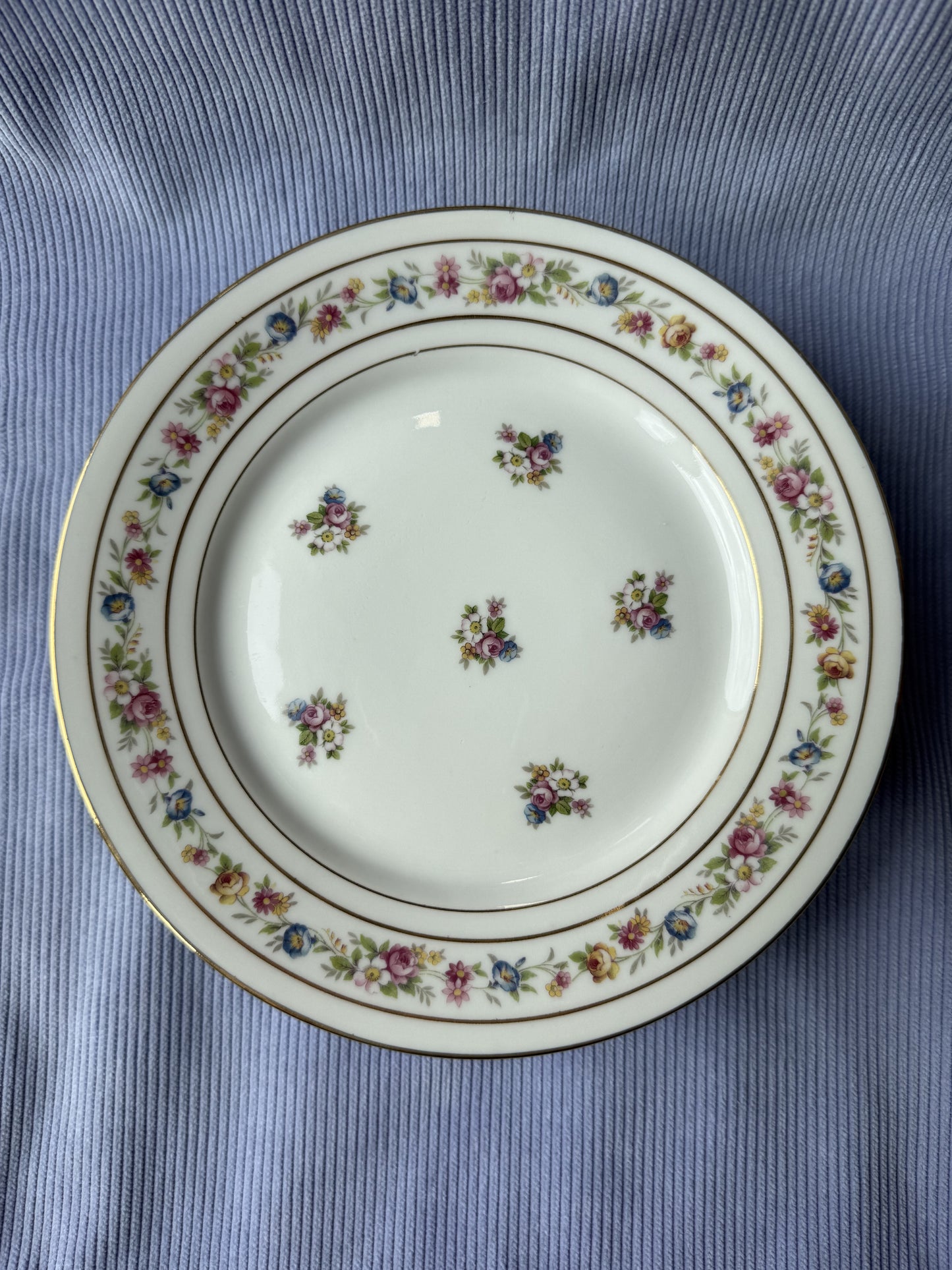 Plat à gâteaux Limoges Porcelaines Pallas France