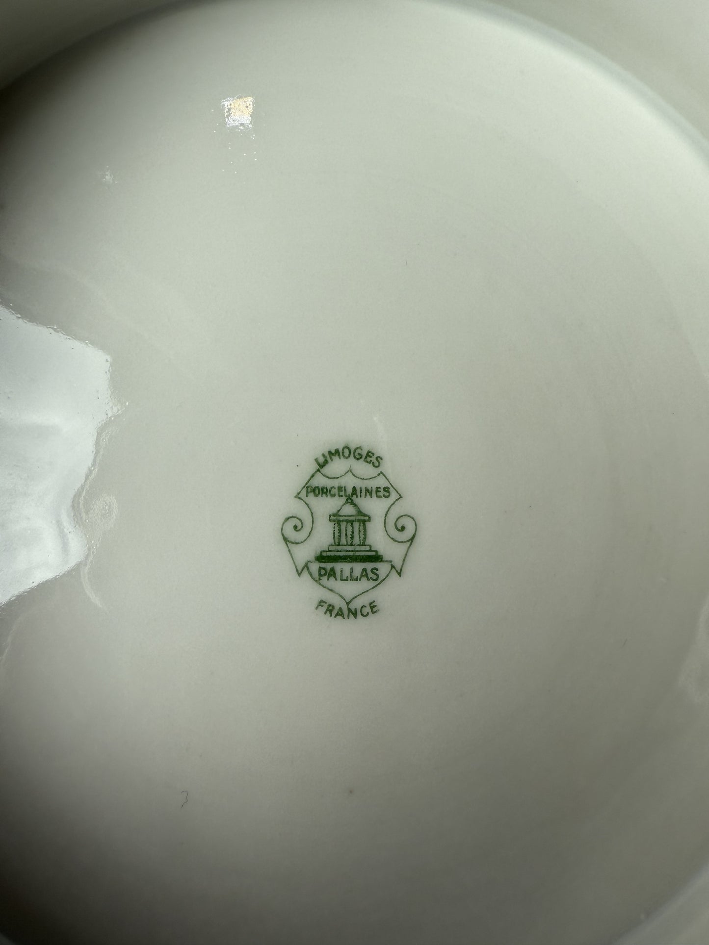 Plat à gâteaux Limoges Porcelaines Pallas France
