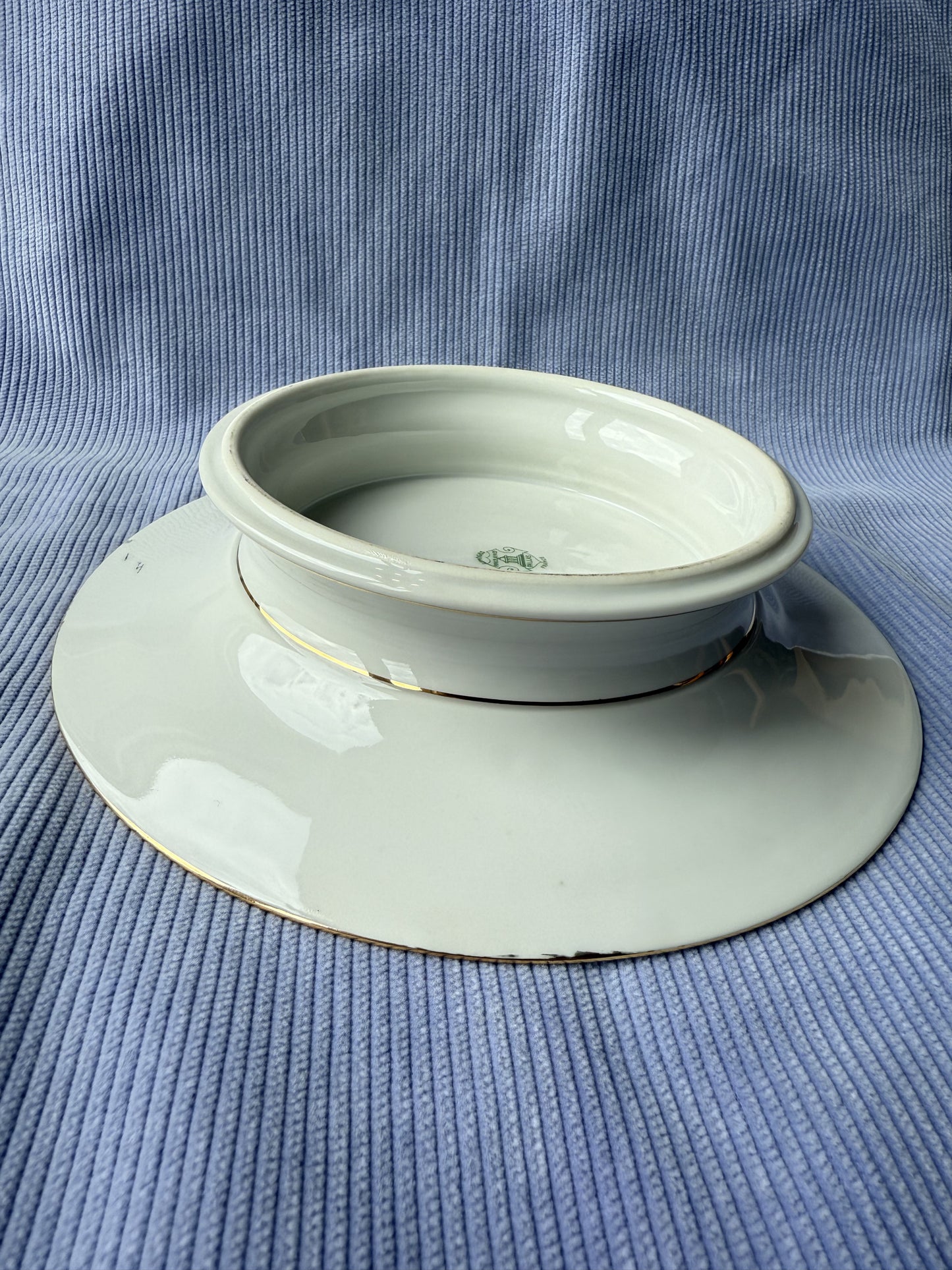 Plat à gâteaux Limoges Porcelaines Pallas France