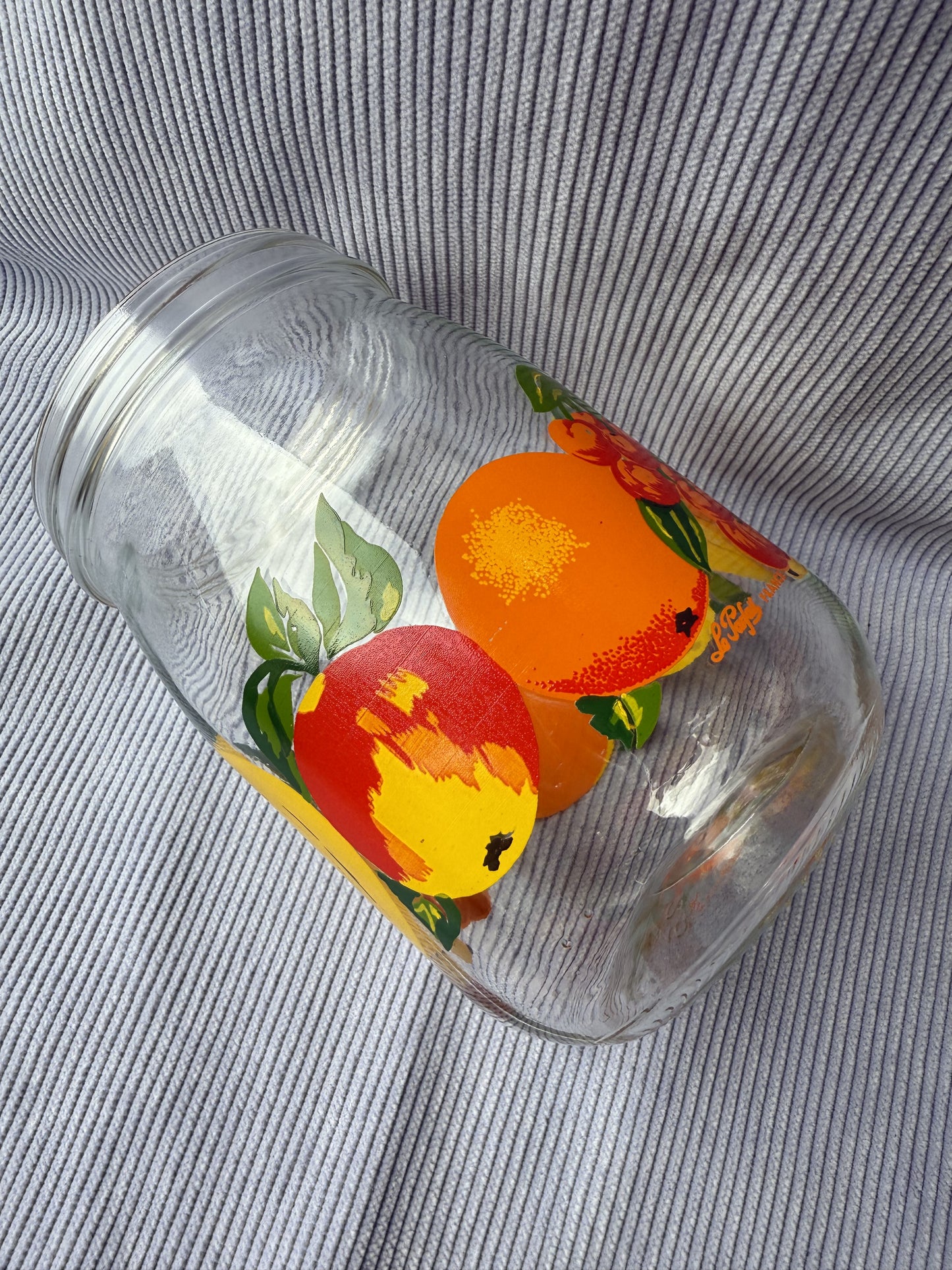 Bocal vintage en verre Le Parfait France