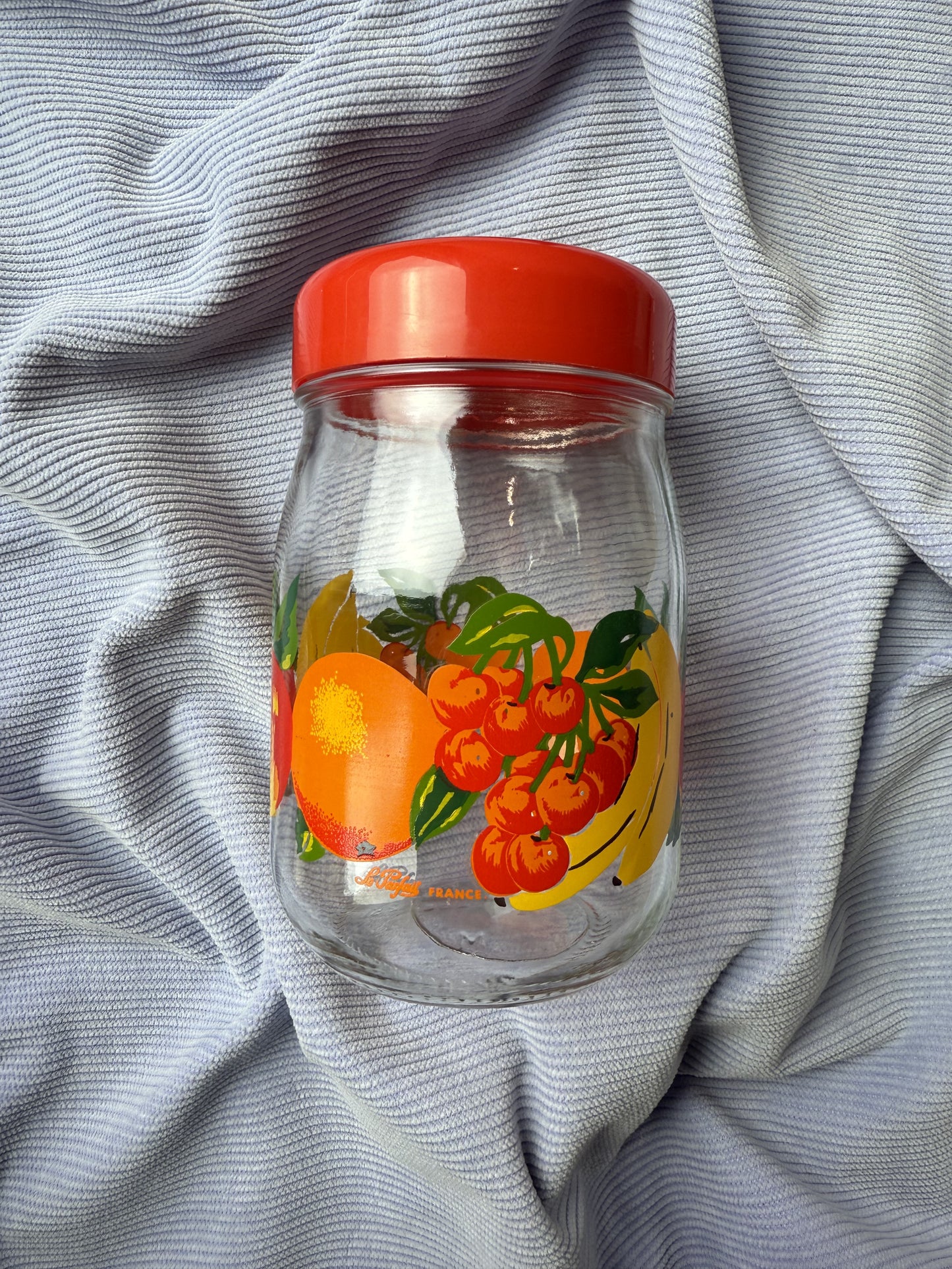 Bocal vintage en verre Le Parfait France
