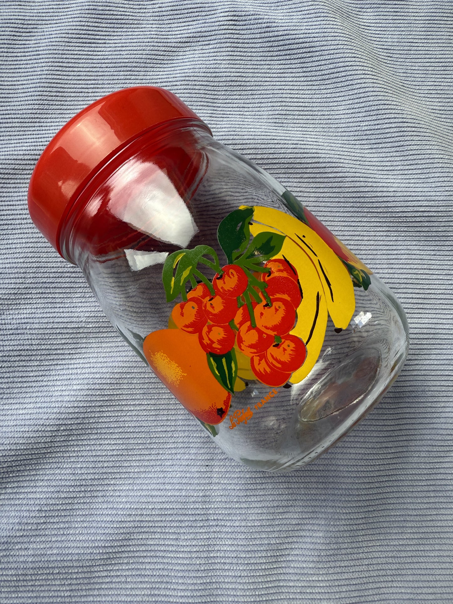 Bocal vintage en verre Le Parfait France
