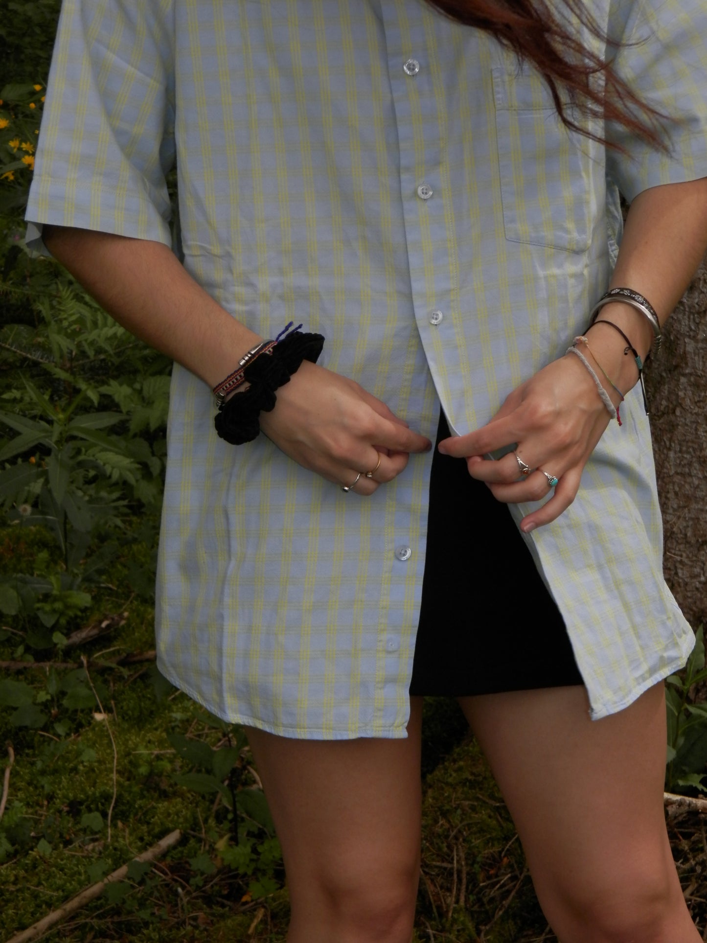 Chemise carreaux à manches courtes Men & Co T.M