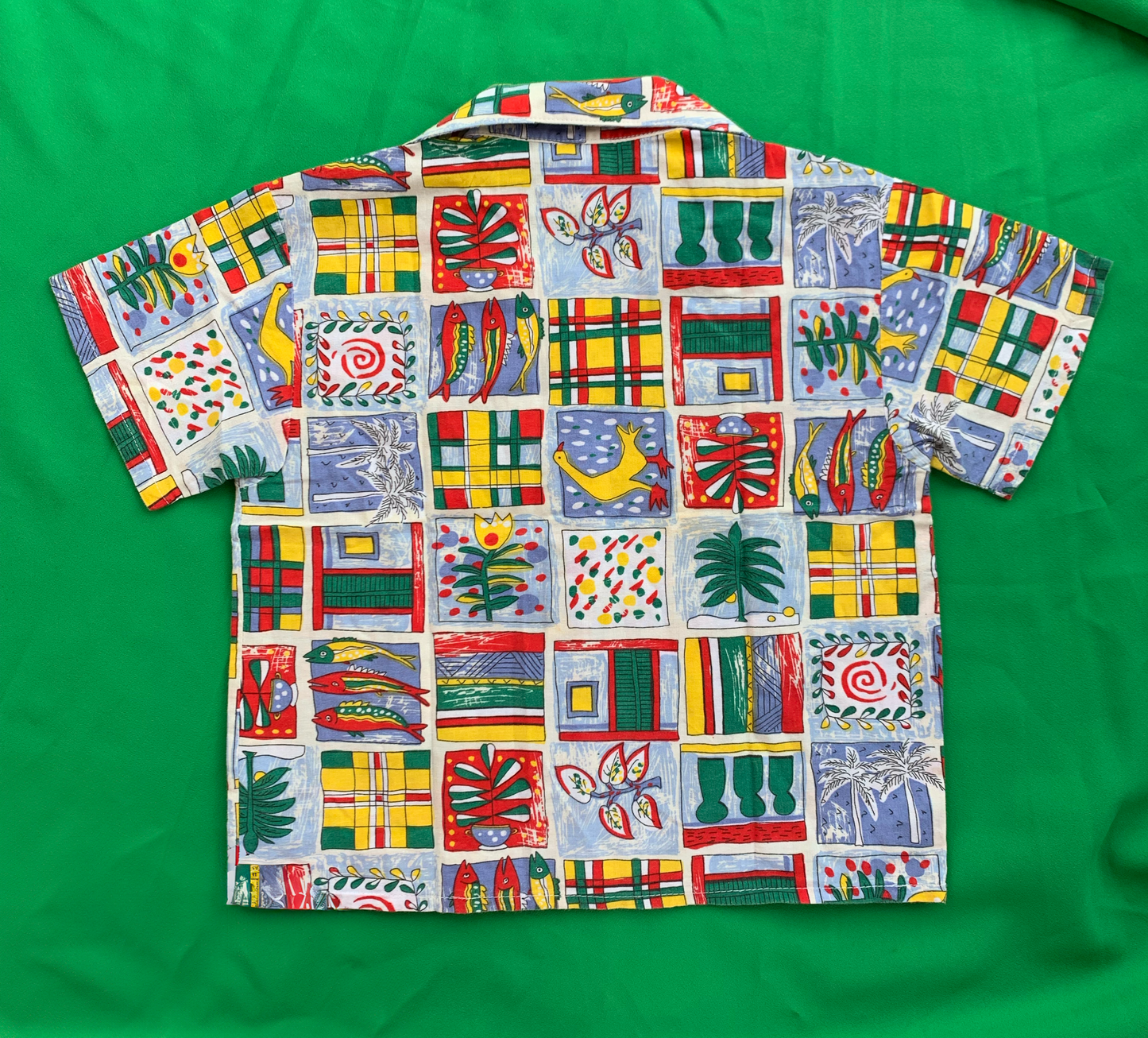 Chemise à motifs enfant T.2-3 ans