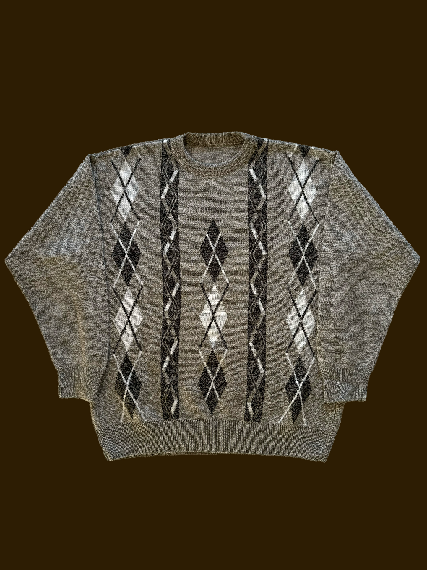 Pull d'hiver à motifs T.M-L