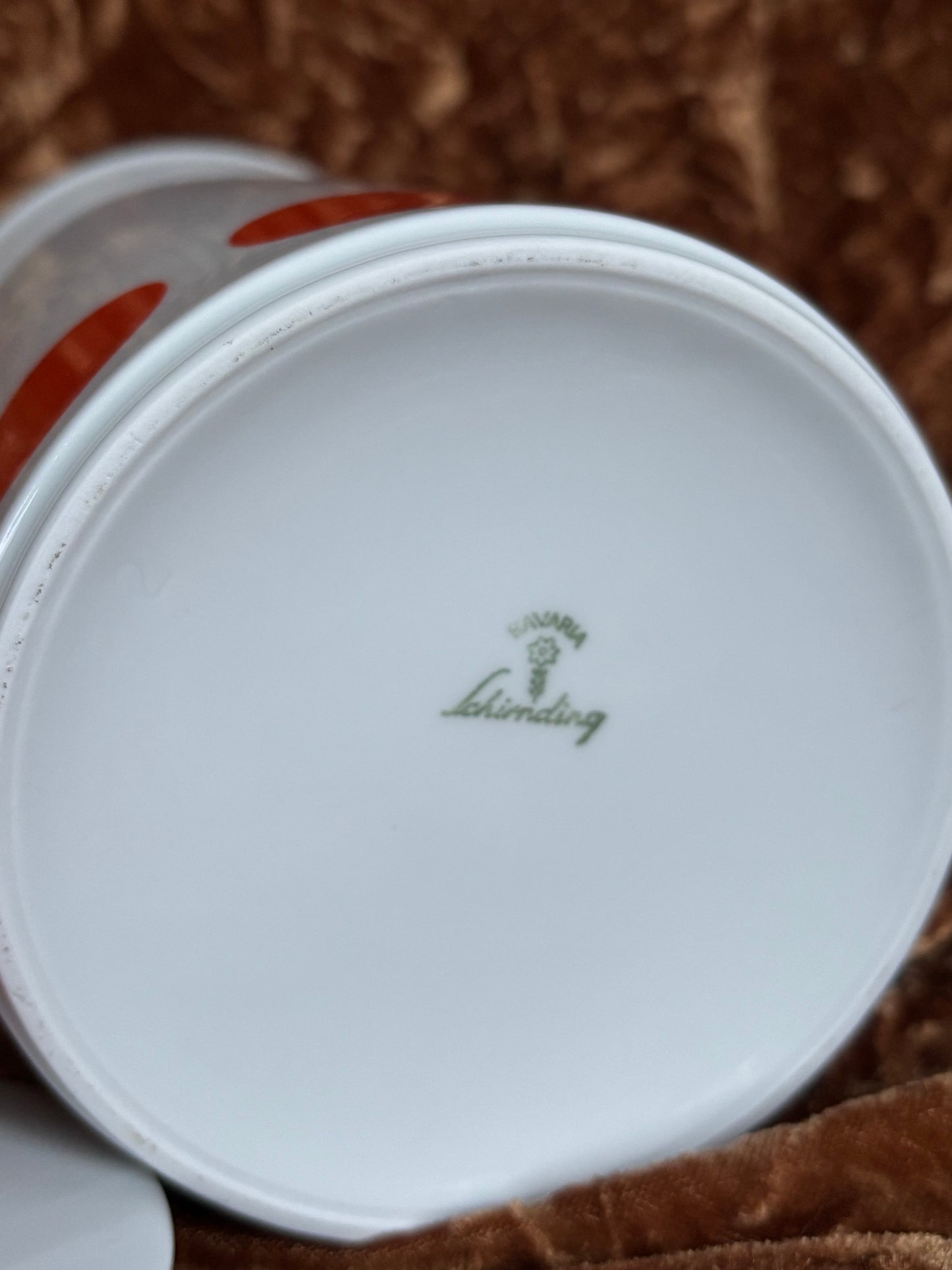 Théière/cafetière vintage Schirnding Bavaria en porcelaine