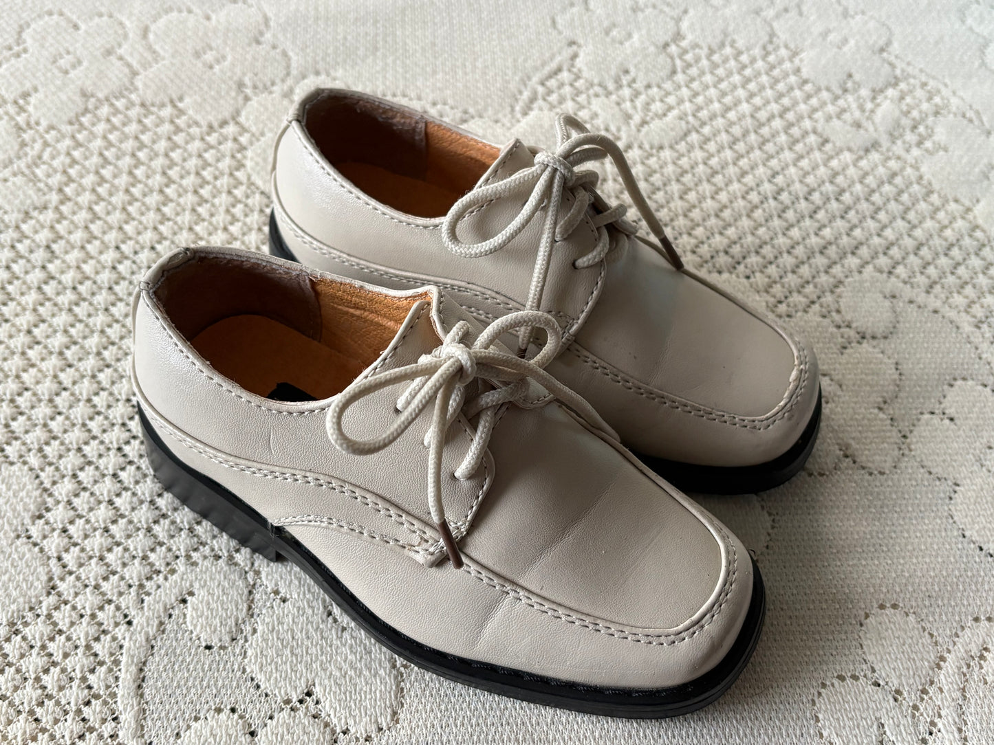 Derbies Esther enfant crème T.21
