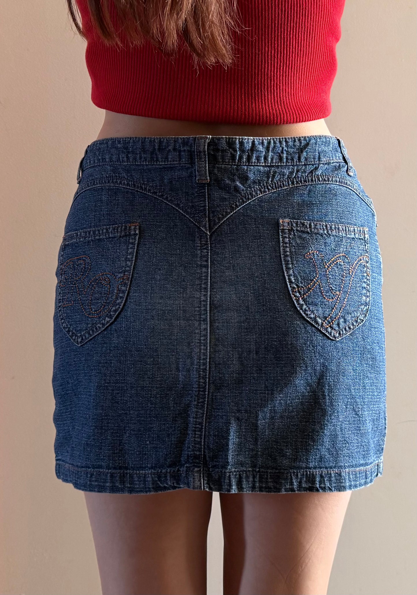 Jupe en jean vintage Roxy T.38/40