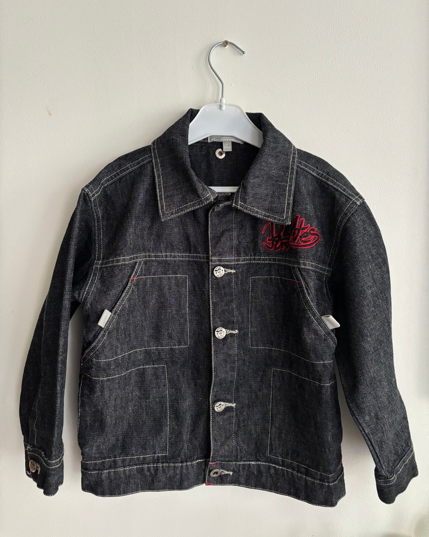Veste en jean Best Way pirates T.6ans vintage