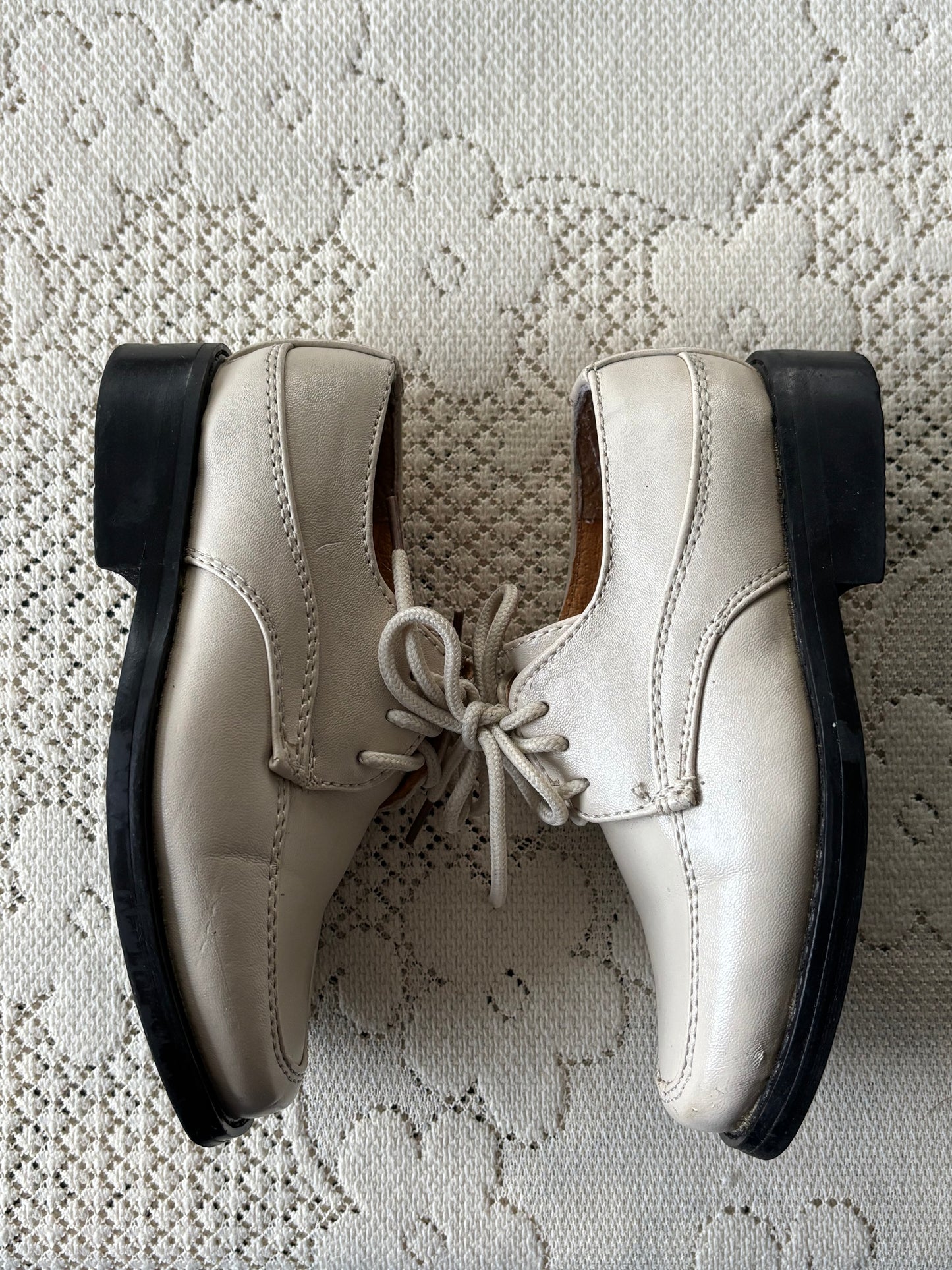 Derbies Esther enfant crème T.21