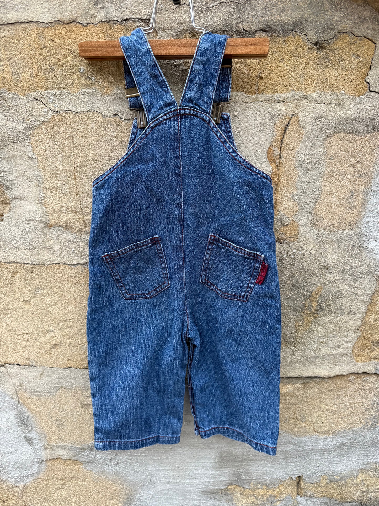 Salopette vintage enfant T.12mois DOG