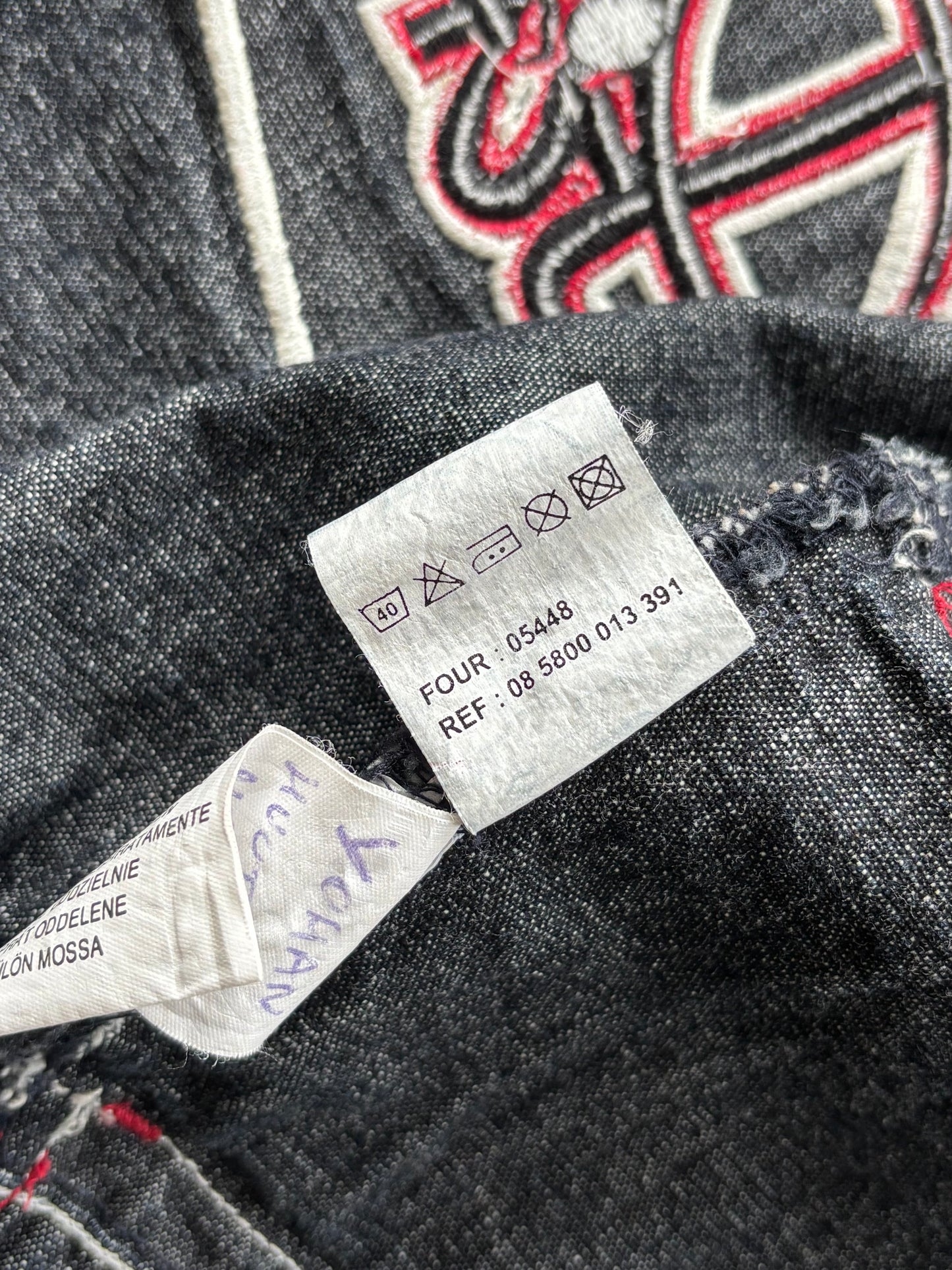 Veste en jean Best Way pirates T.6ans vintage