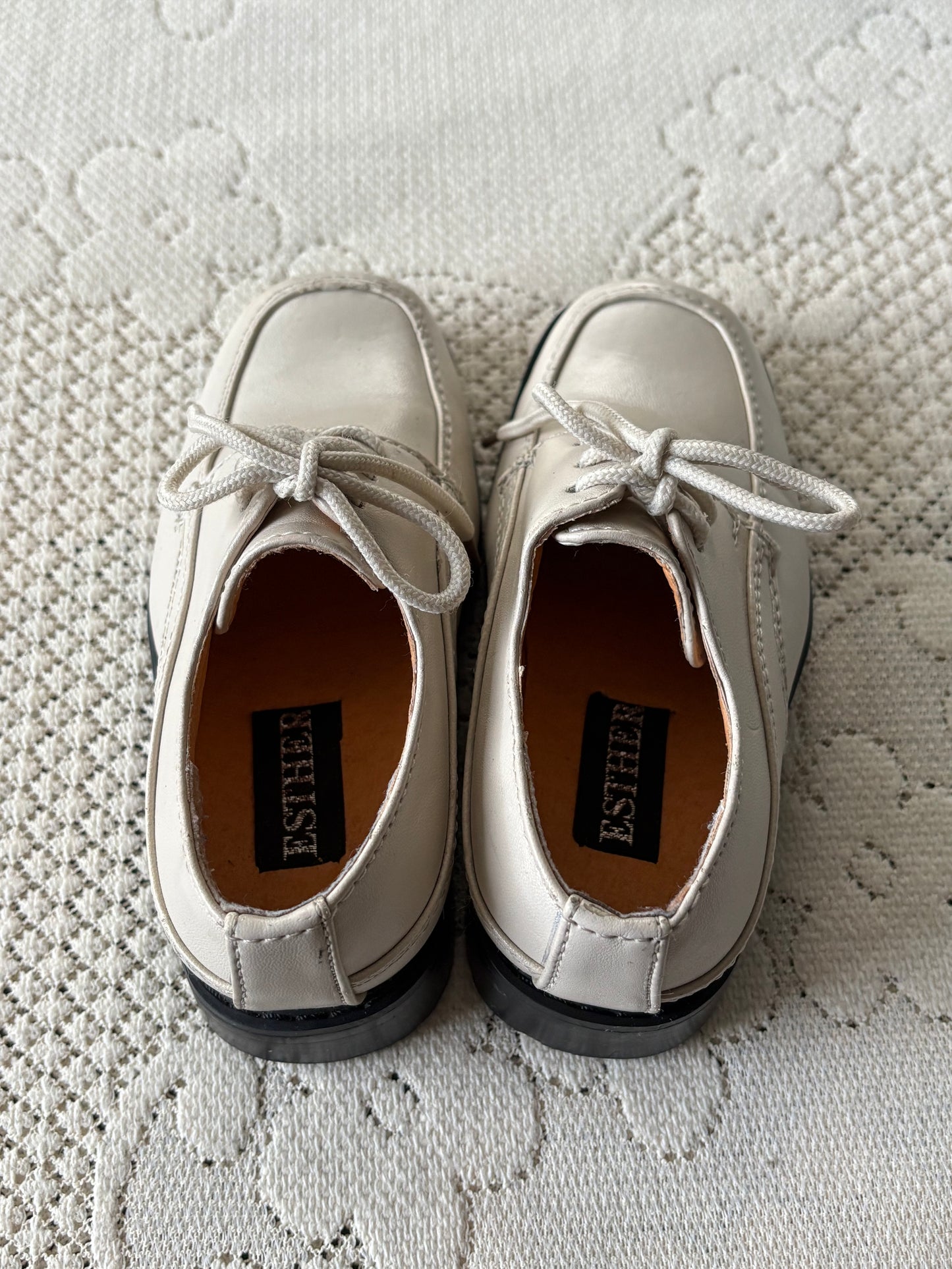 Derbies Esther enfant crème T.21