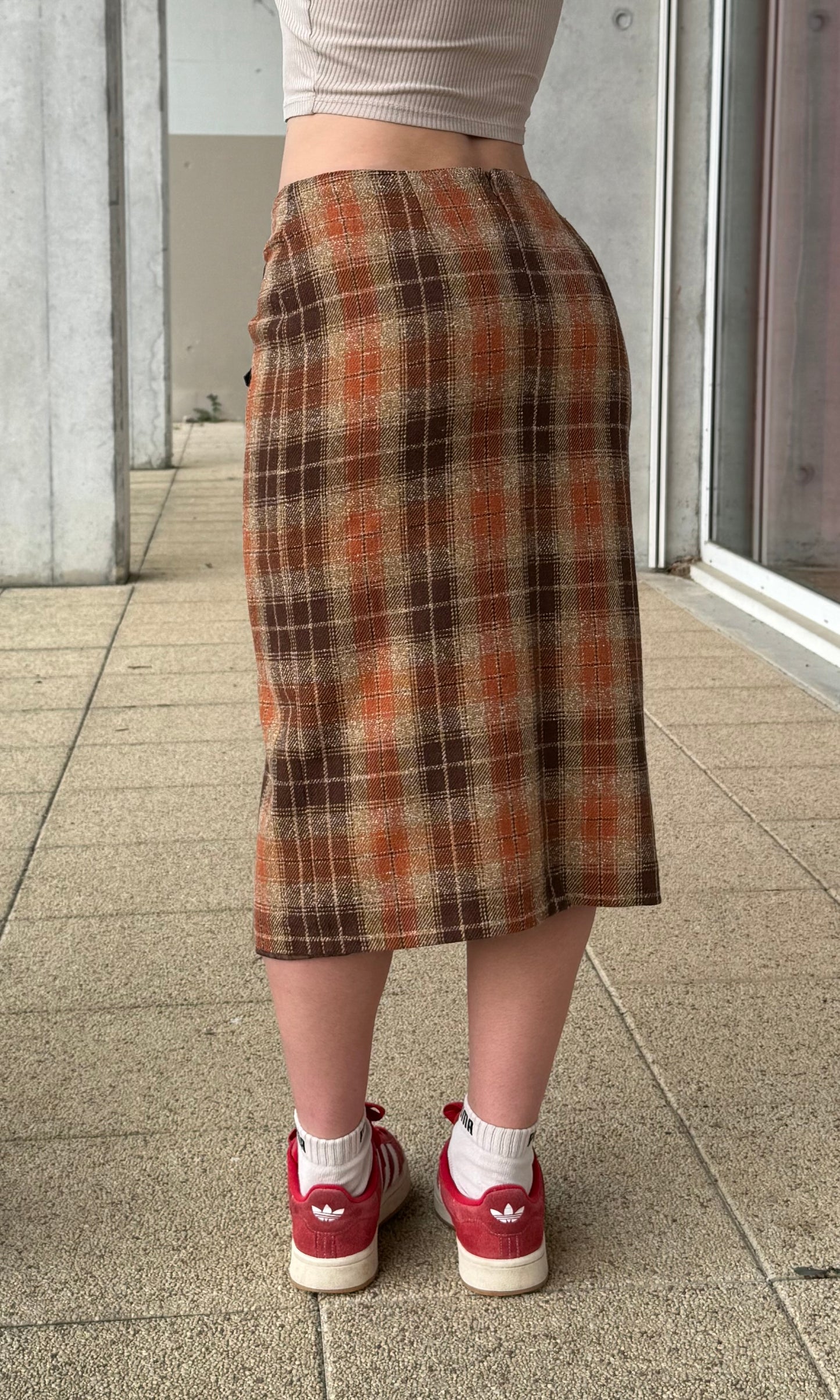 Jupe en tartan Lewinger T.38