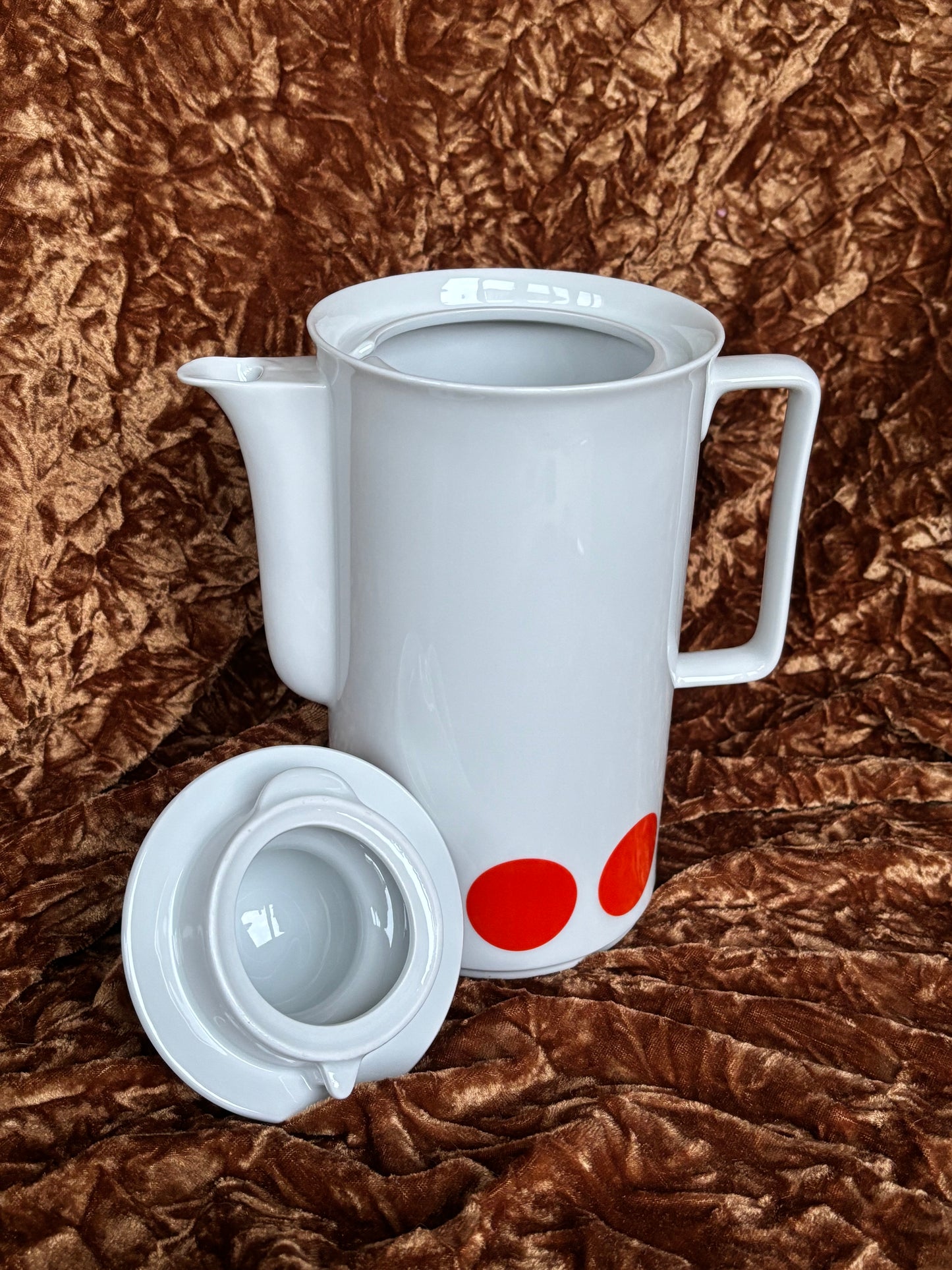 Théière/cafetière vintage Schirnding Bavaria en porcelaine