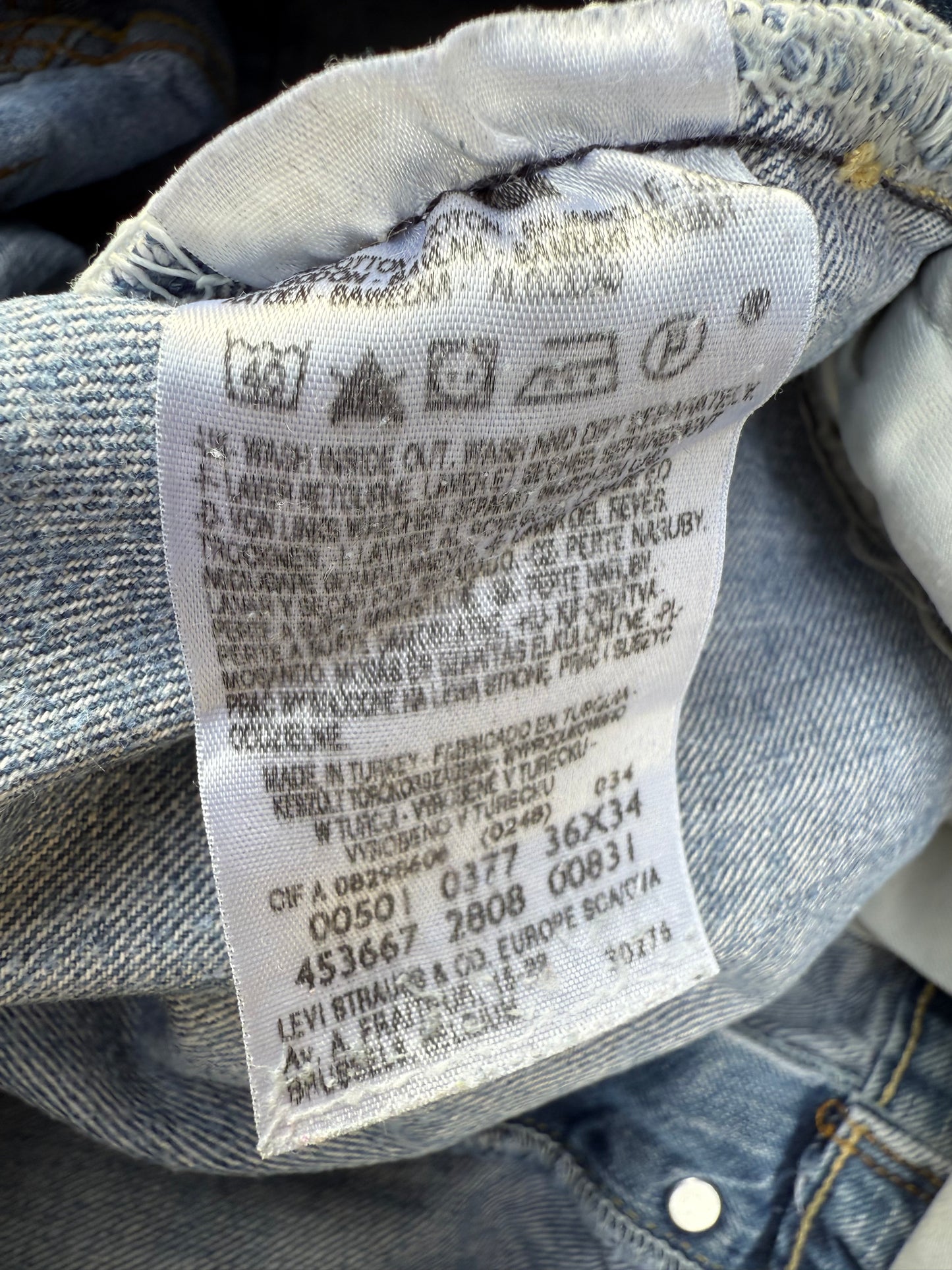 Jean 501 Levi's Homme T.46