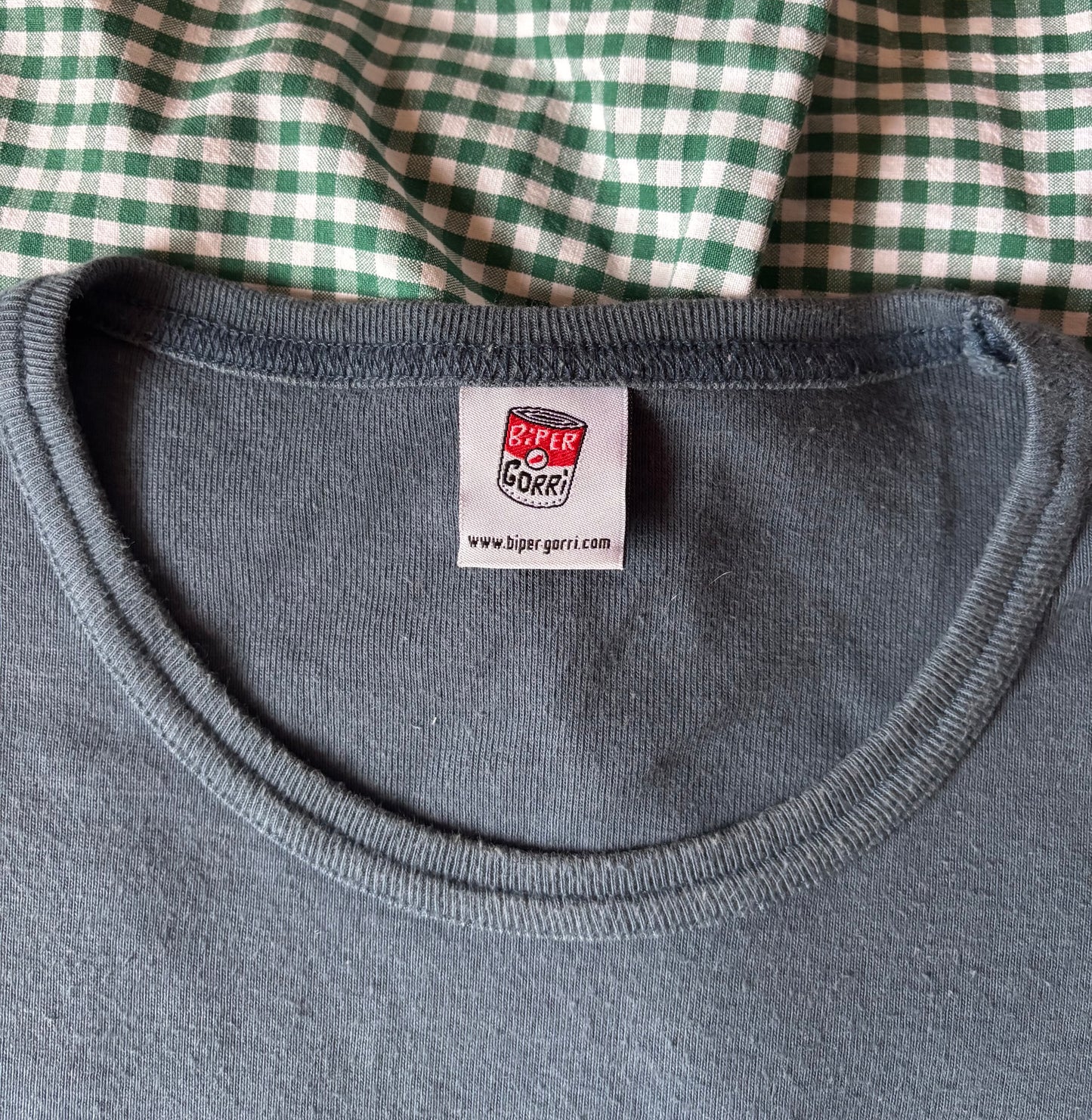 T-shirt motif vintage Biper Gorri T.XL