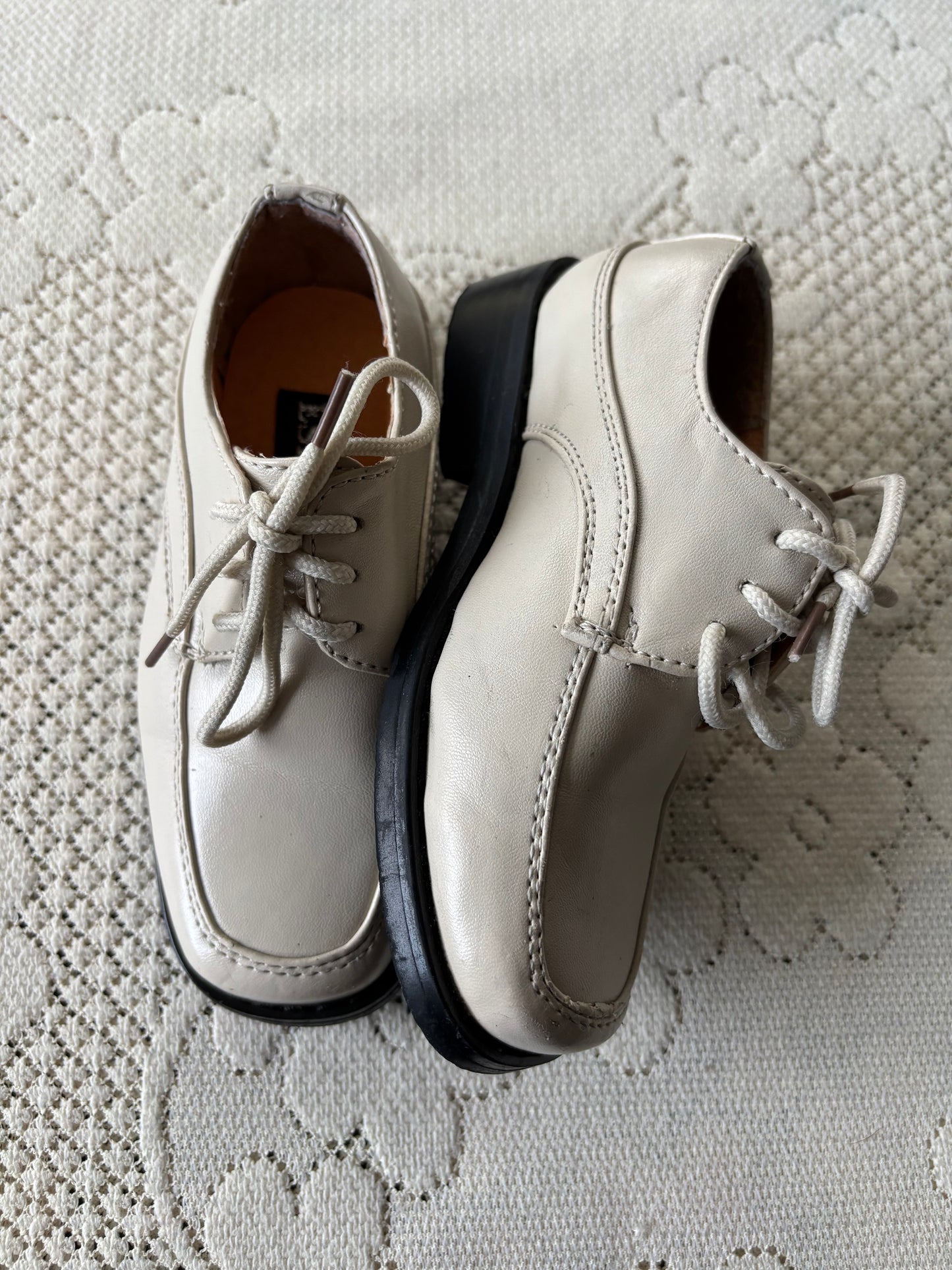 Derbies Esther enfant crème T.21