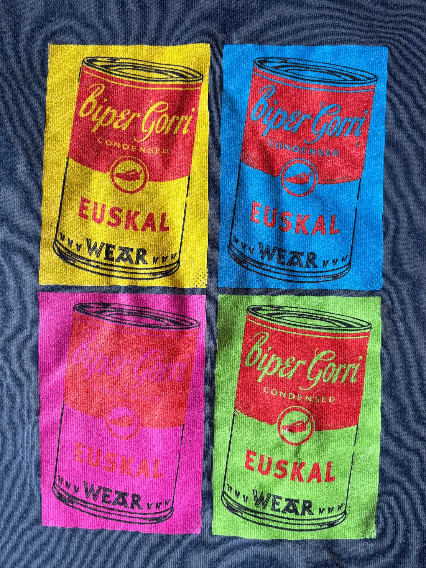 T-shirt motif vintage Biper Gorri T.XL