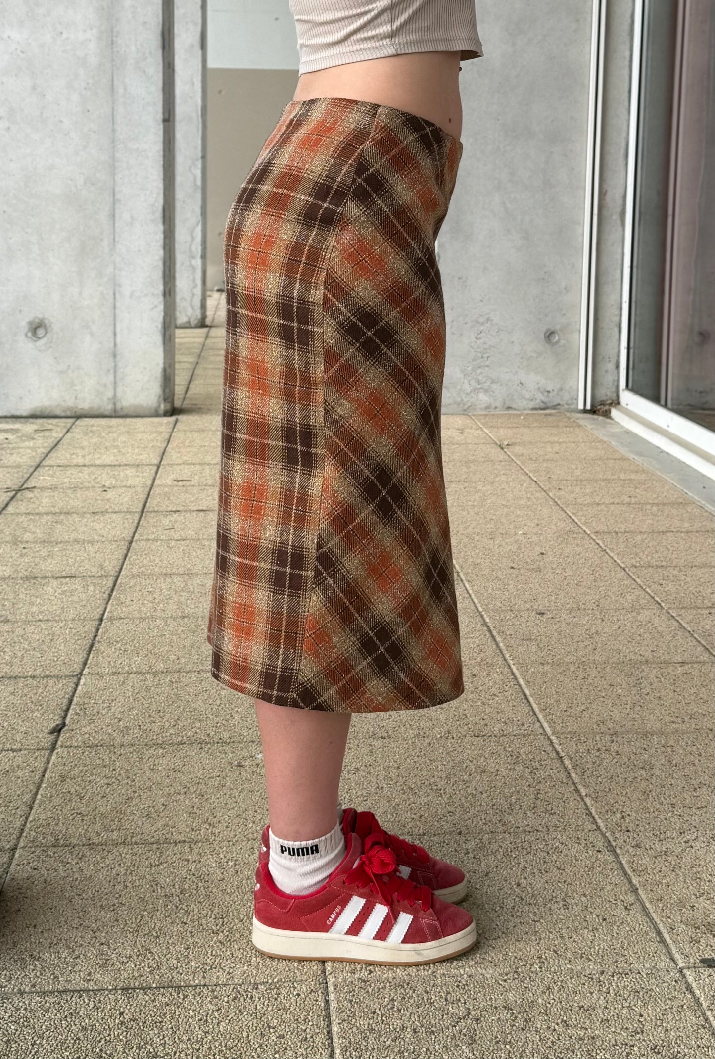 Jupe en tartan Lewinger T.38