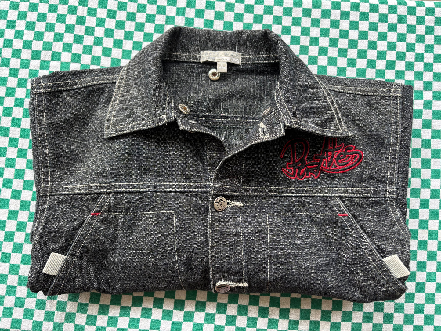 Veste en jean Best Way pirates T.6ans vintage
