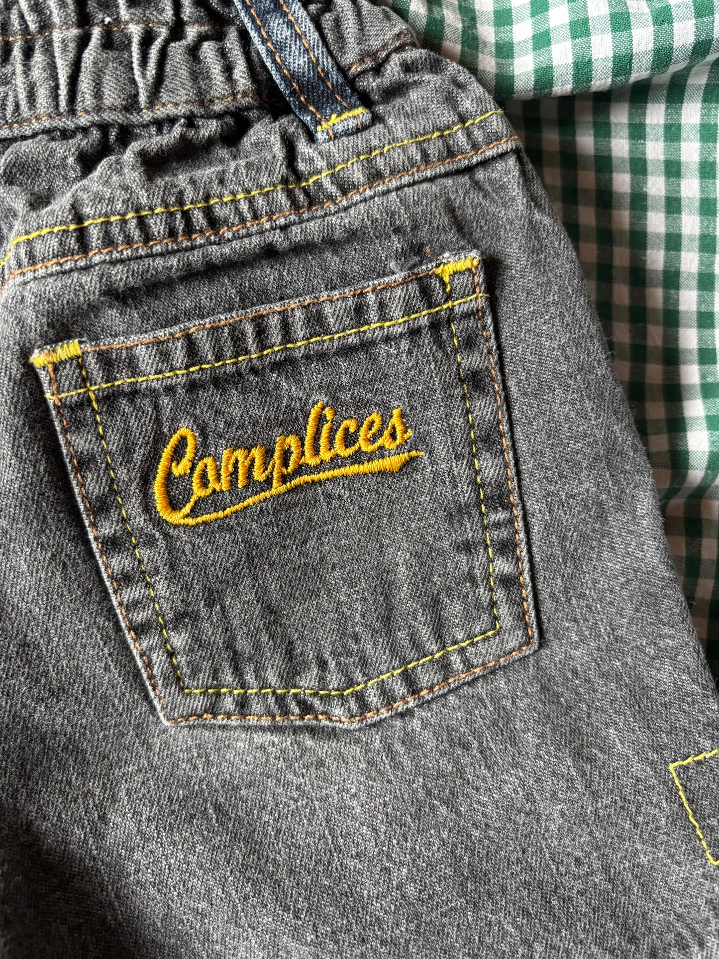 Jean gris enfant Complices 6mois