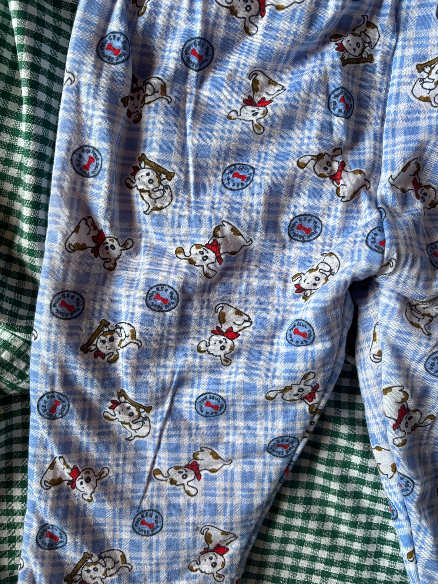 Pyjama vintage motif chien réversible 12mois