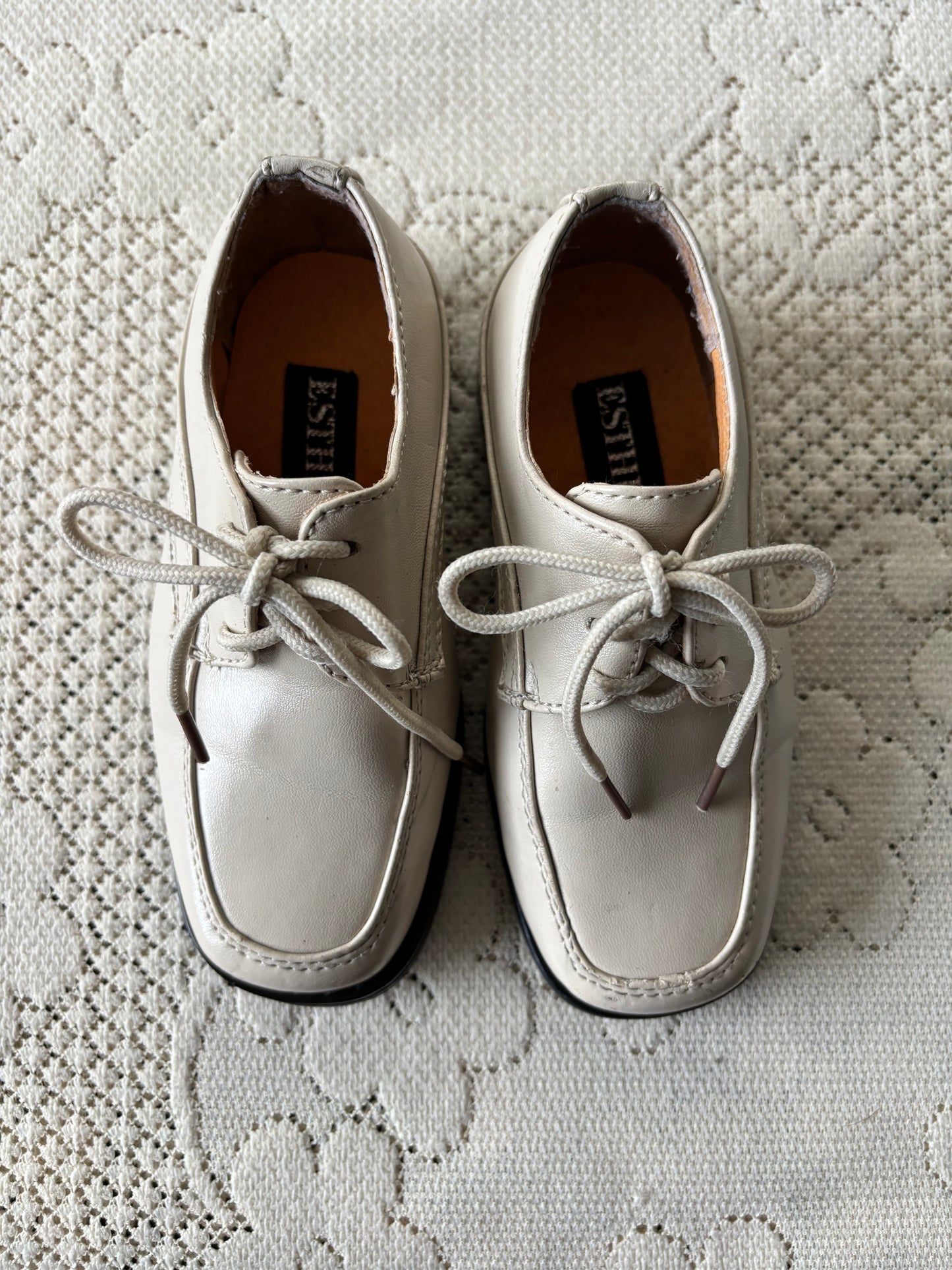Derbies Esther enfant crème T.21