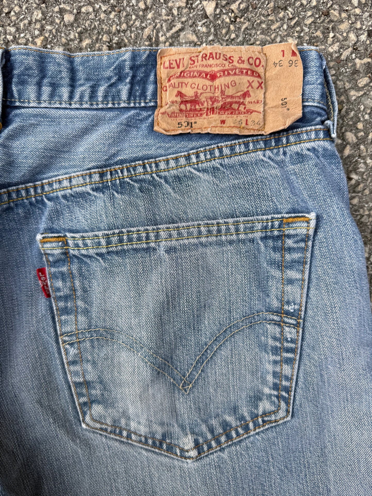 Jean 501 Levi's Homme T.46