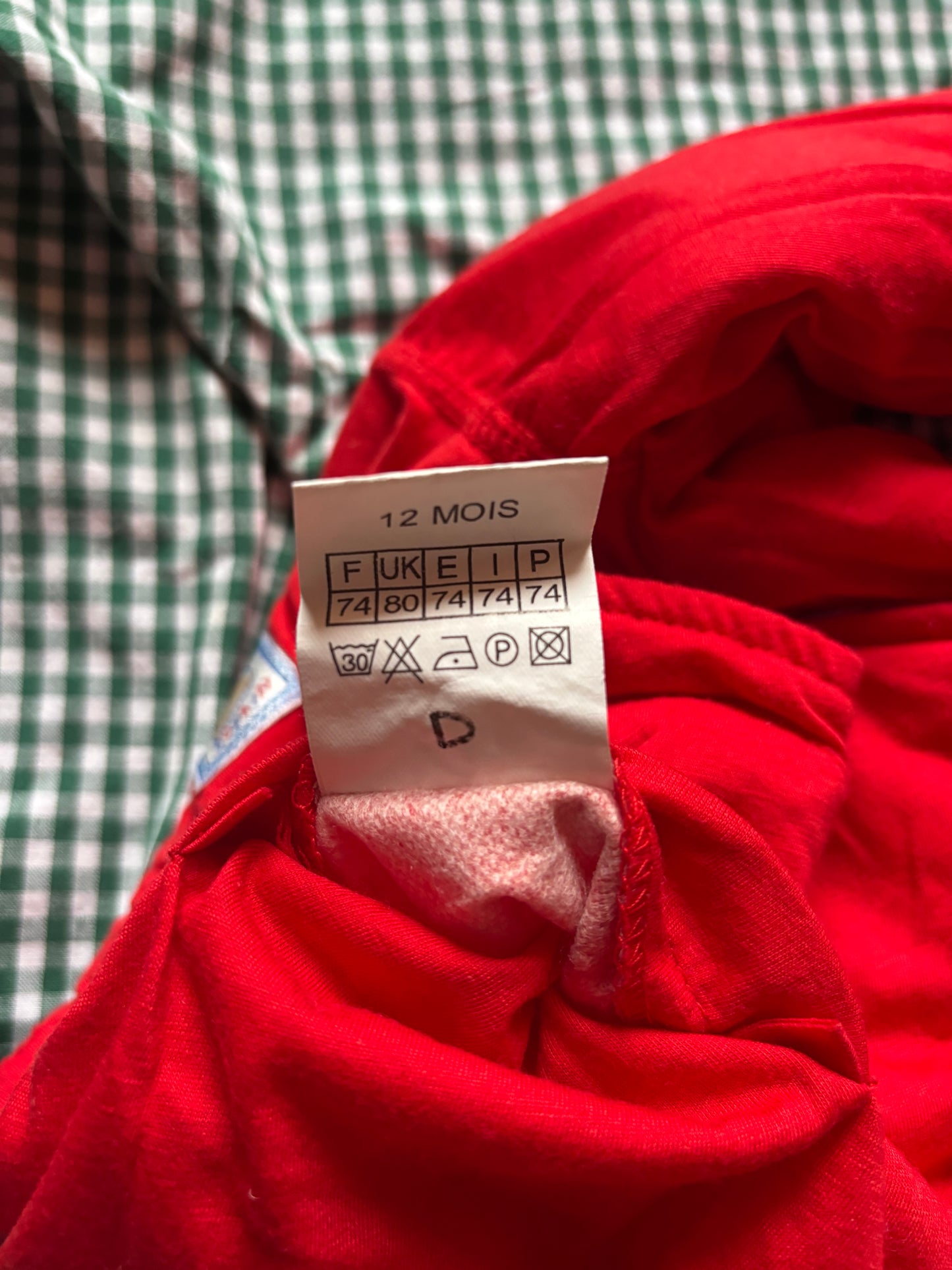 Pyjama vintage motif chien réversible 12mois