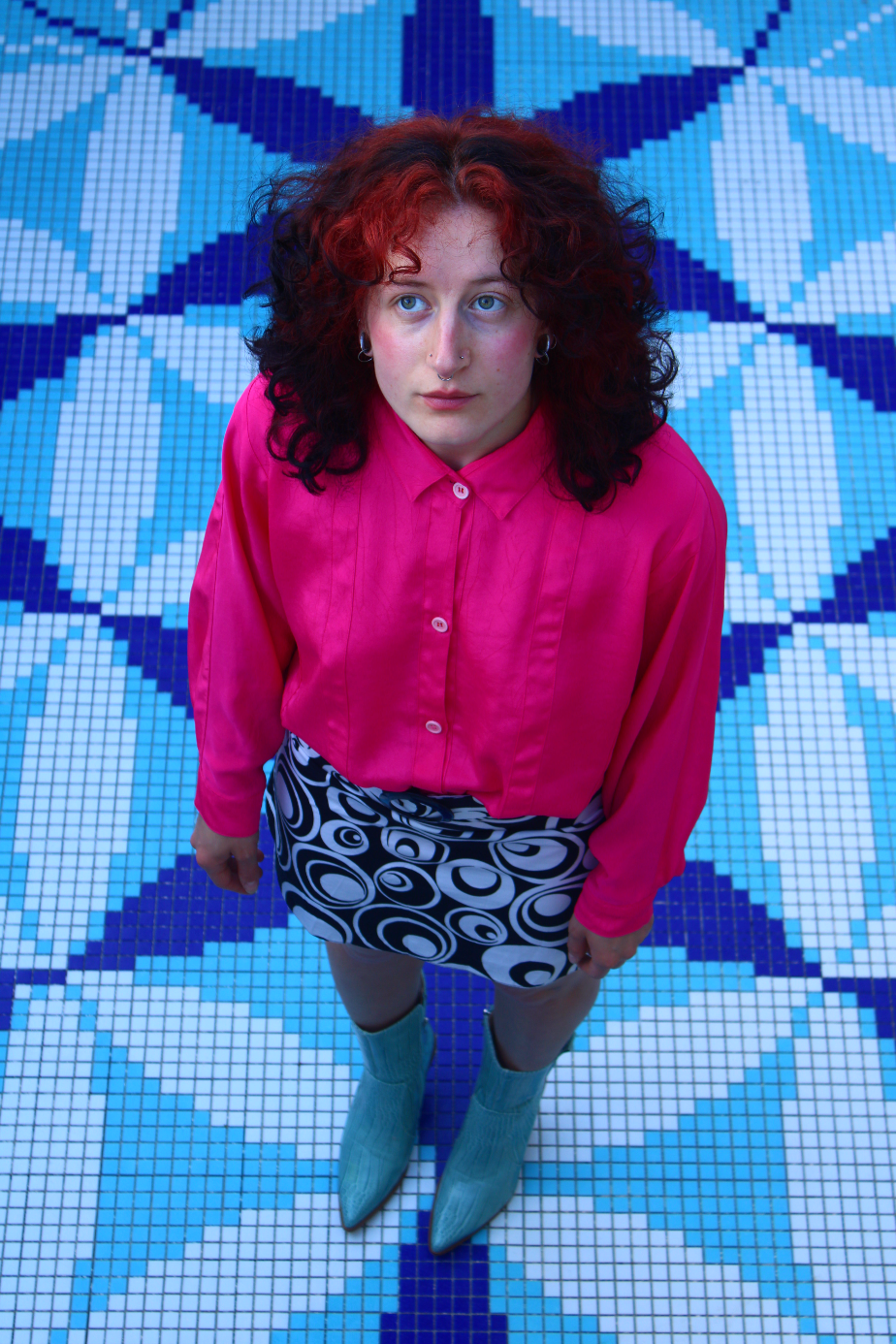 Chemise rose fushia T.M-L-XL
