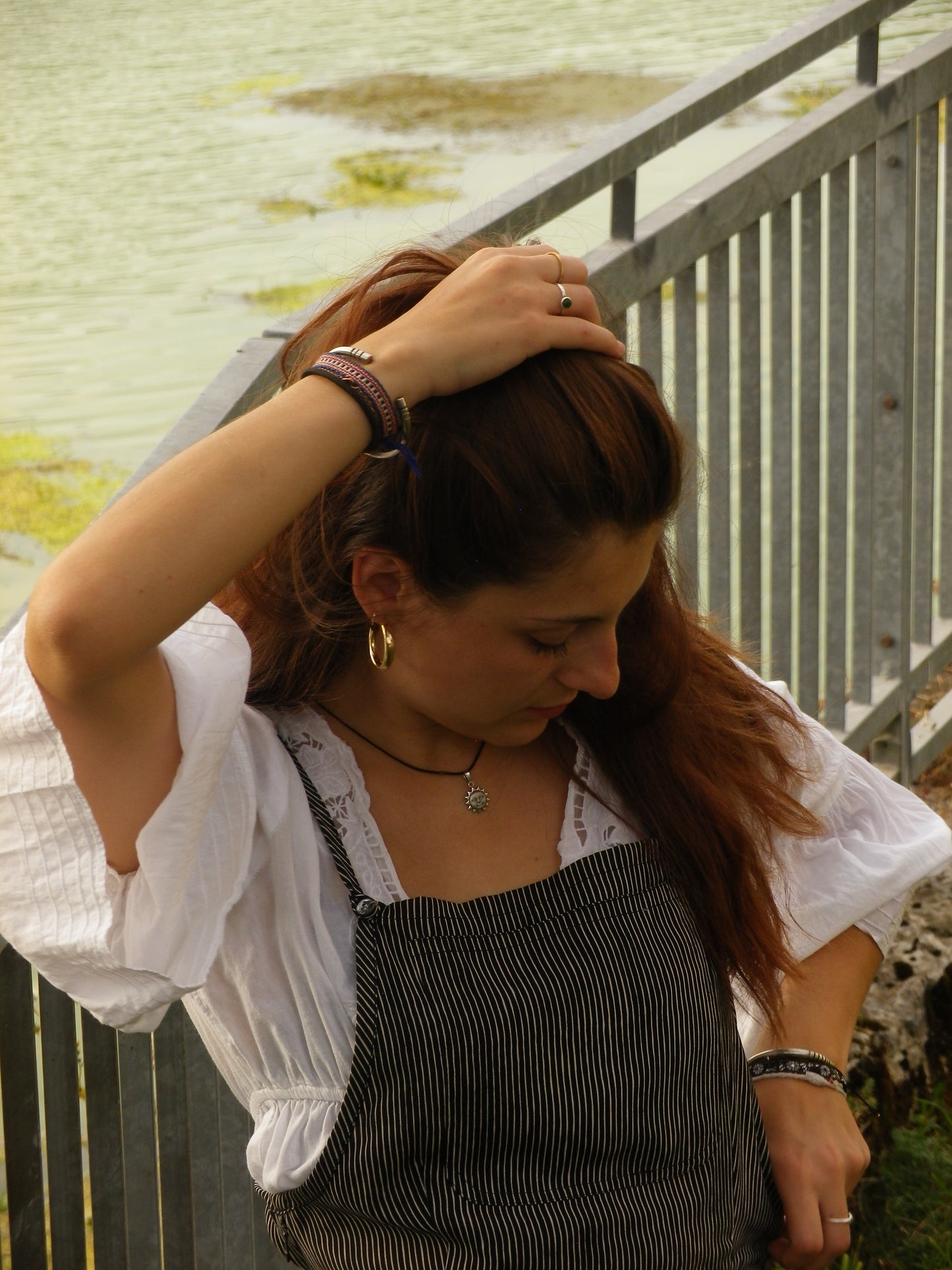 Robe longue à rayures T.S-M-L