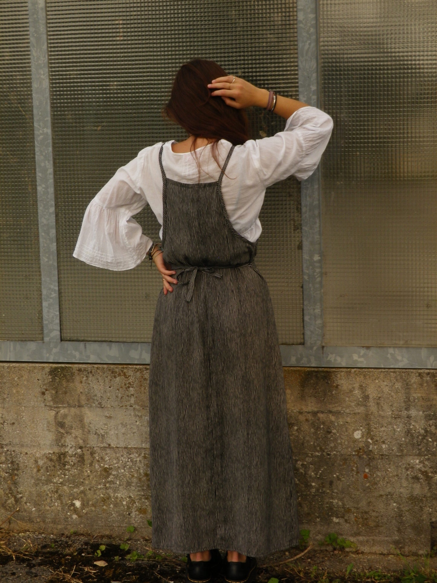 Robe longue à rayures T.S-M-L