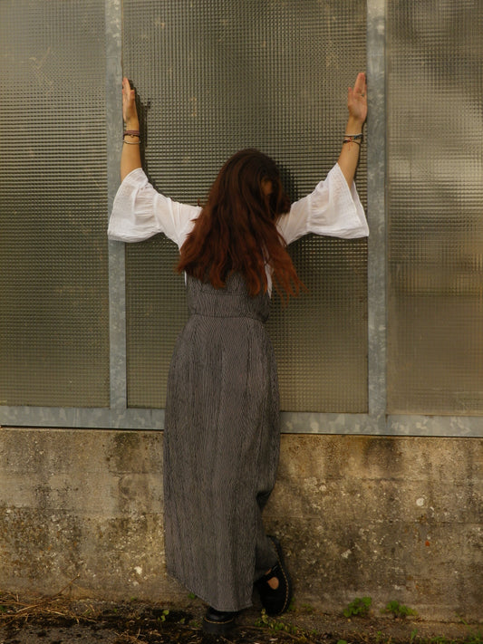 Robe longue à rayures T.S-M-L
