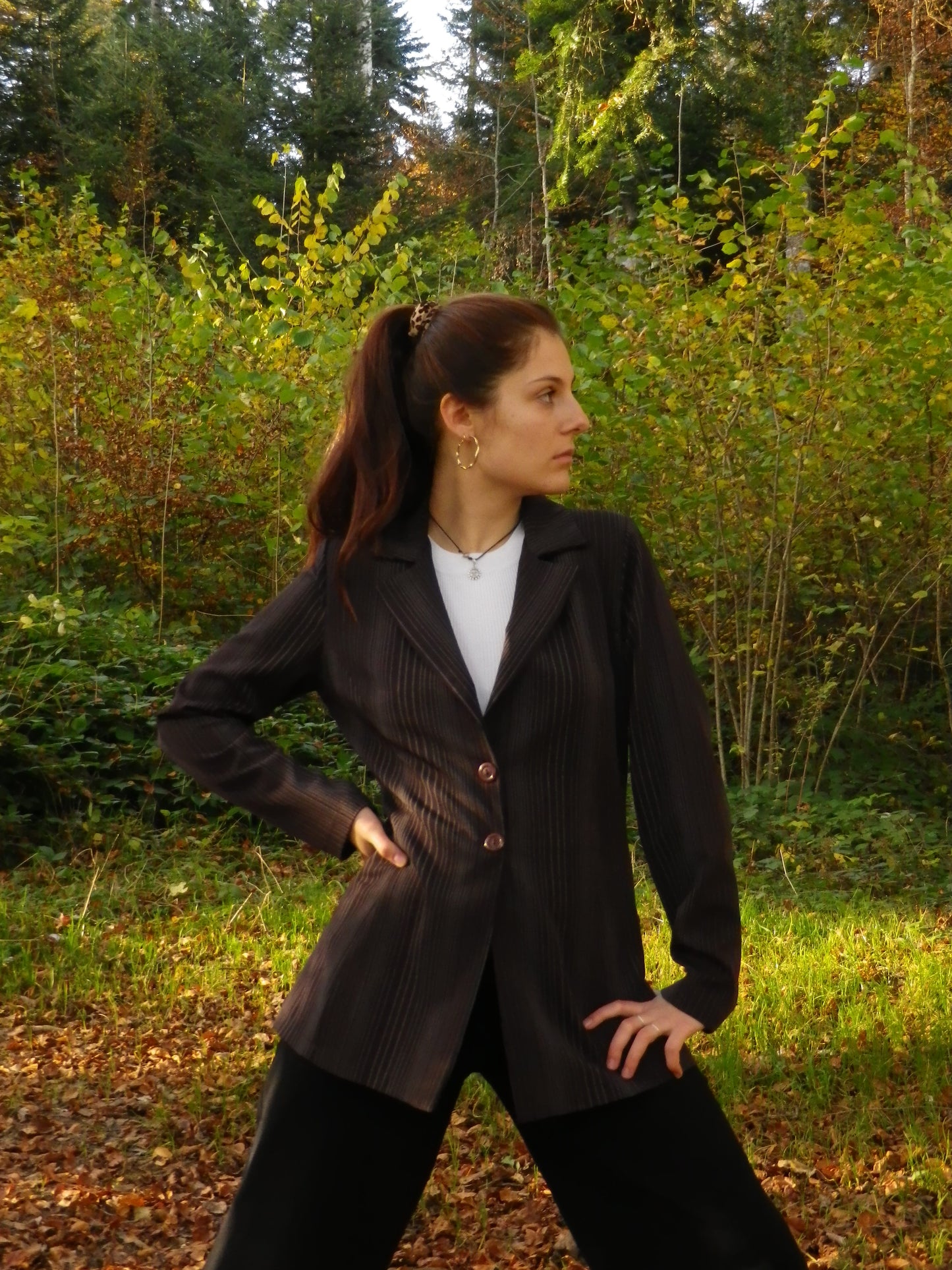 Veste blazer cintrée Pourquoi Pas T.36