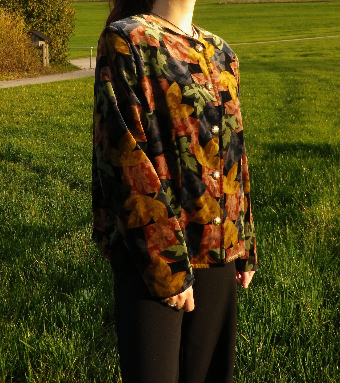 Veste en velours Jean Girad T.44