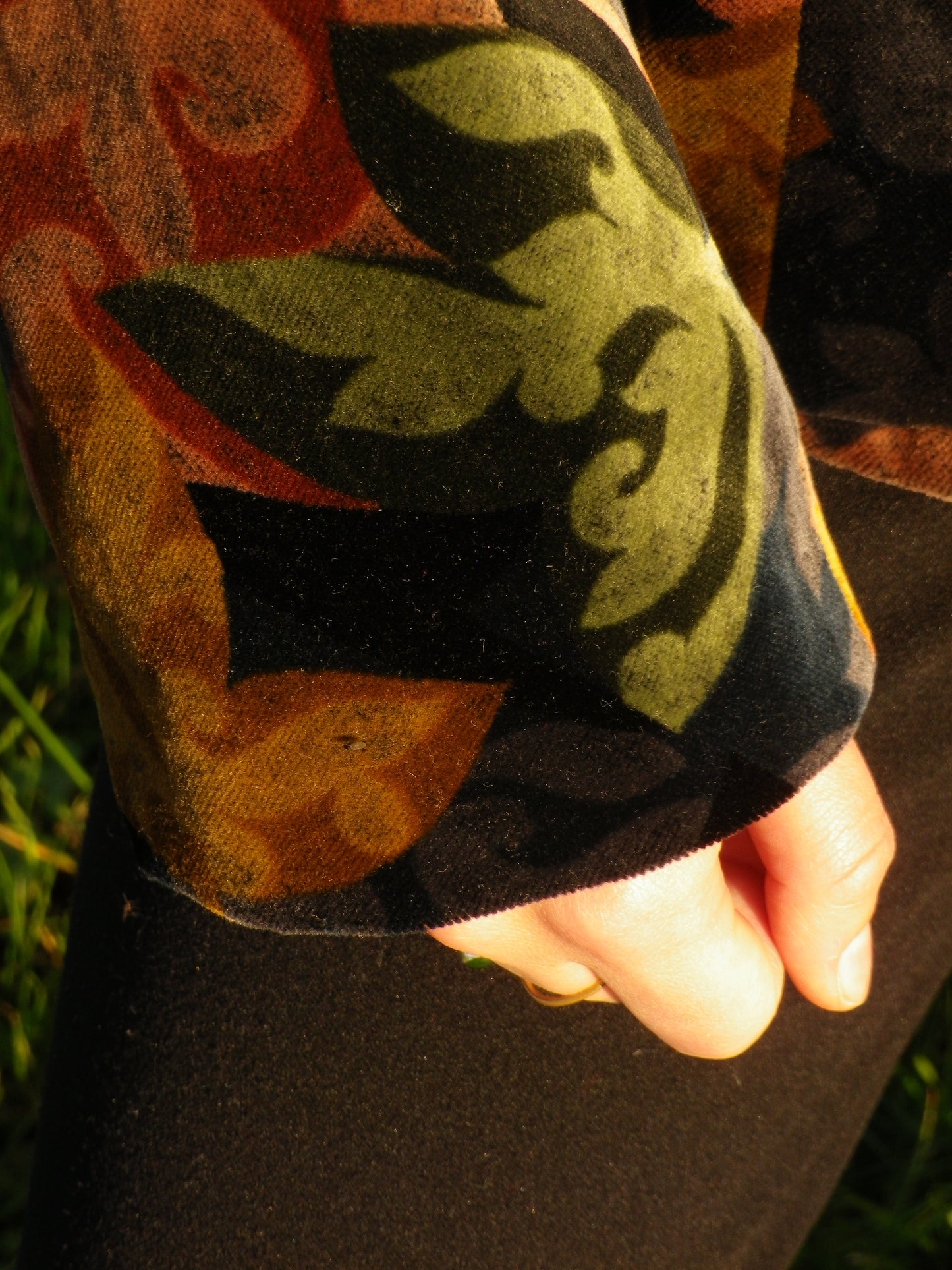 Veste en velours Jean Girad T.44