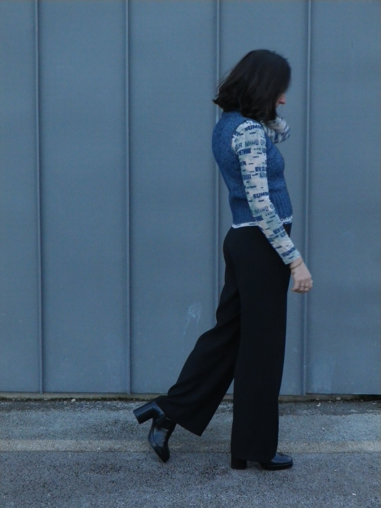 Pantalon noir Christine Laure T.38