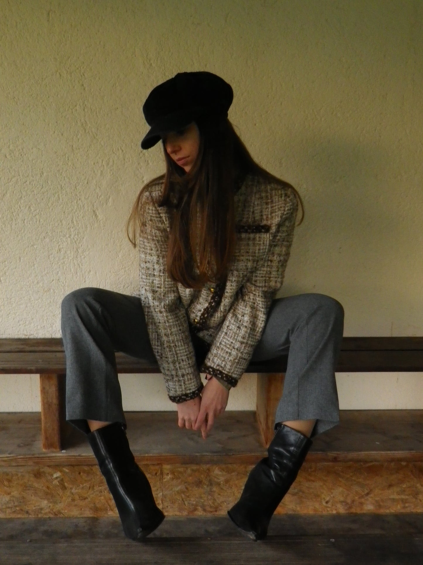 Veste en Tweed T.M-L