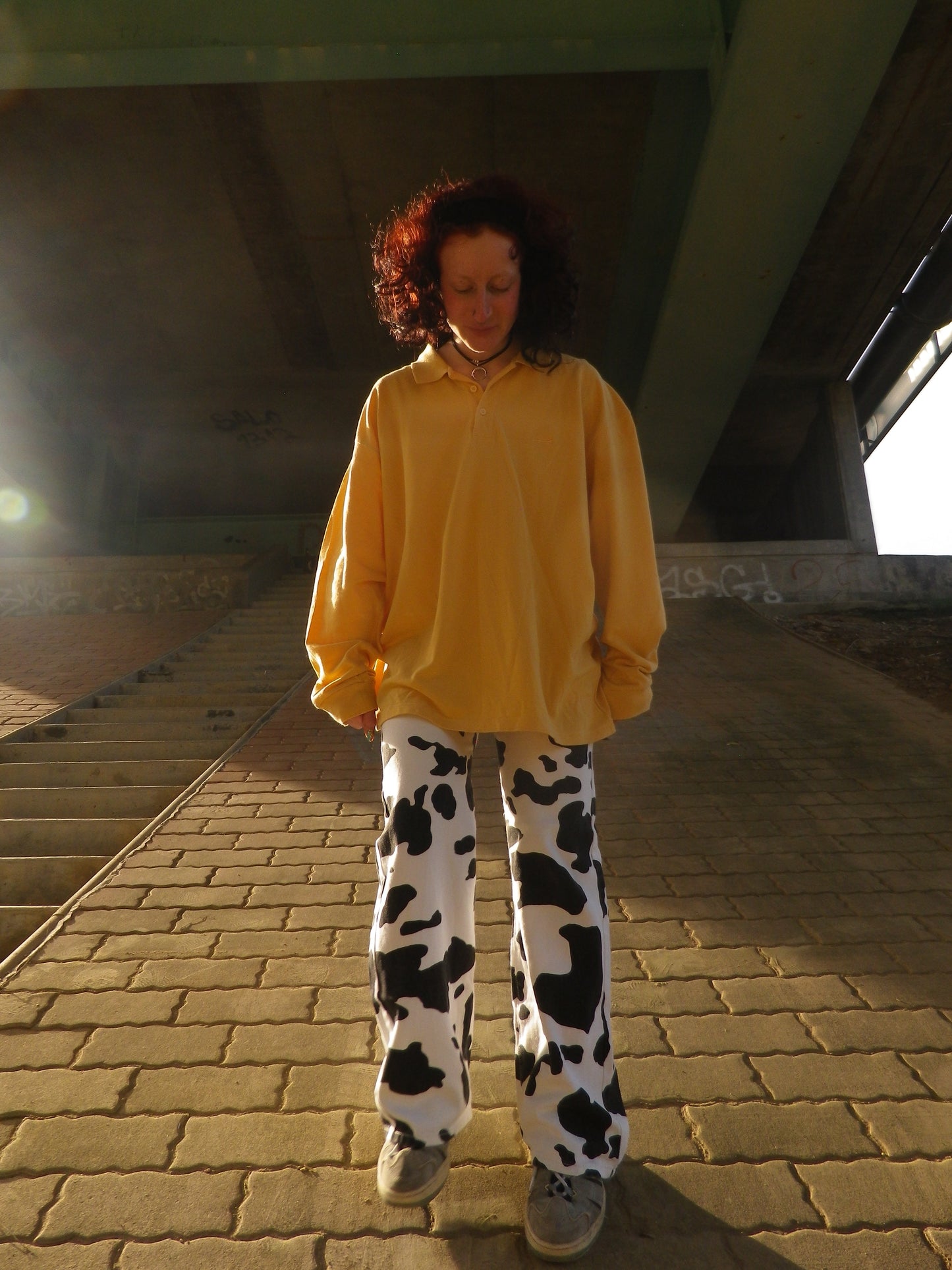 Polo jaune à manches longues Deep Valley T.XXL