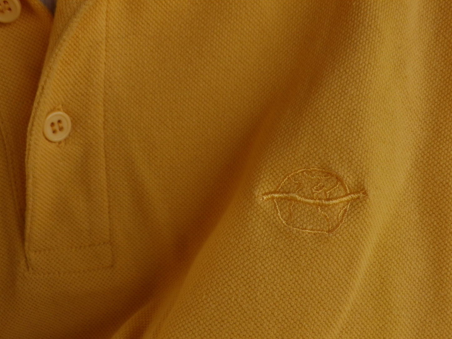 Polo jaune à manches longues Deep Valley T.XXL