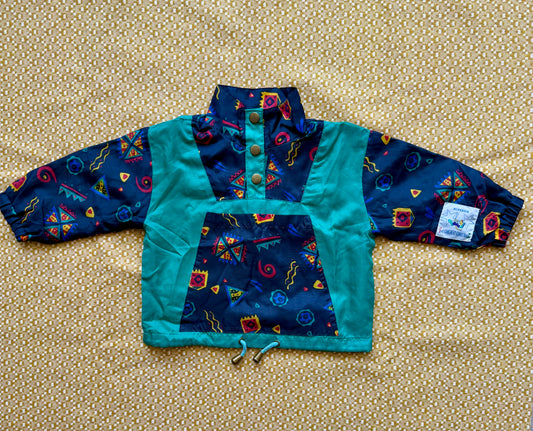 Veste vintage bébé aux motifs colorés Kids Konket T.12 mois